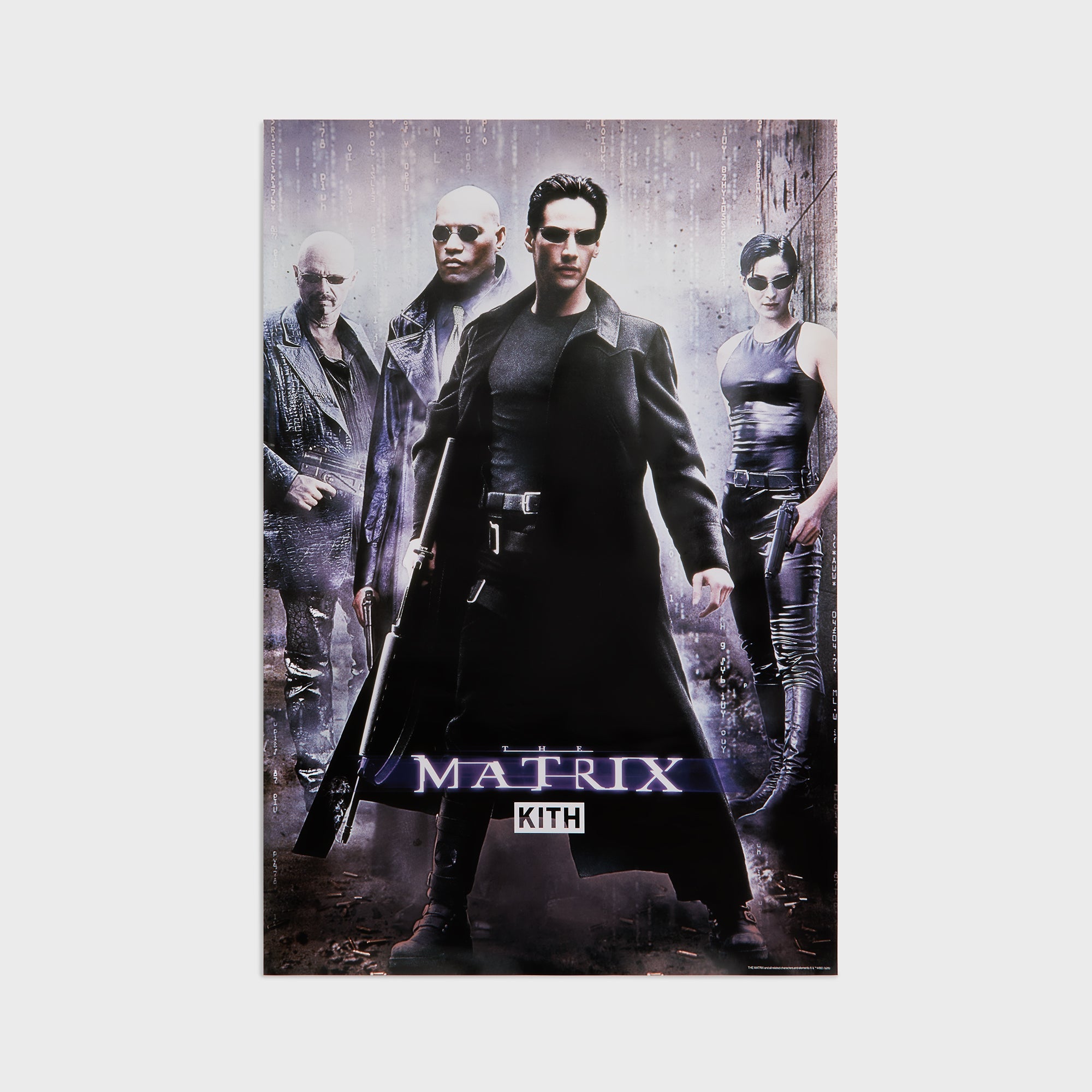Kith The Matrix Lenticular Poster ポスター Kith for The Matrix Movie Poster - Multi – Kith UK