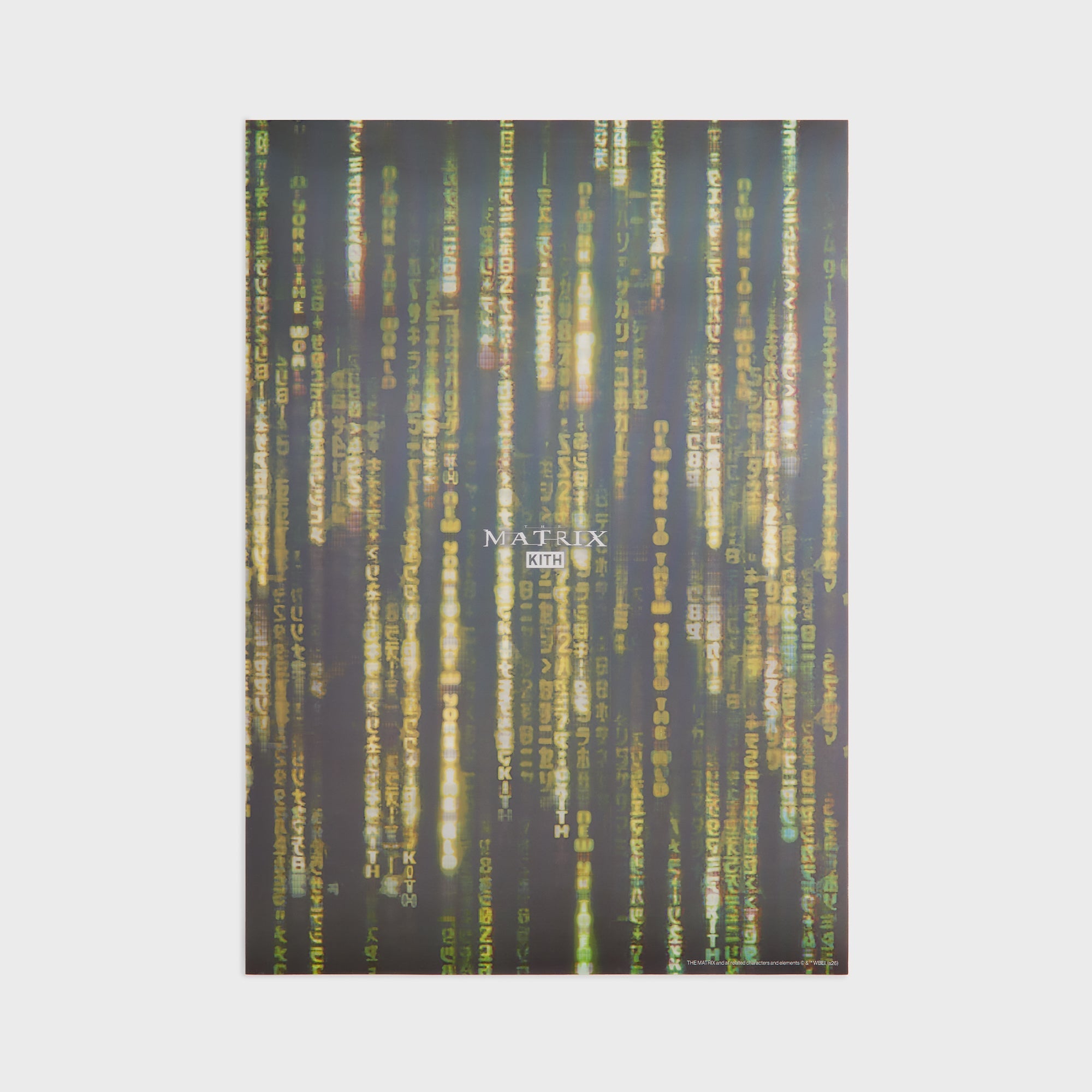Kith for The Matrix Lenticular Poster - Multi – Kith UK