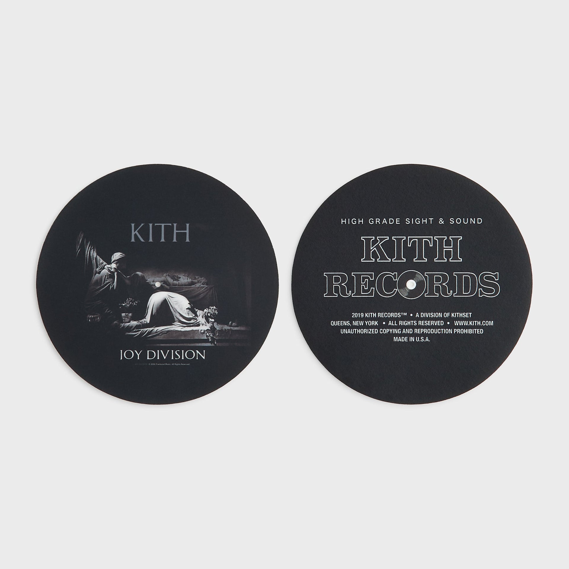 Kith Records for Joy Division Set of 2 Slip Mats - Multi