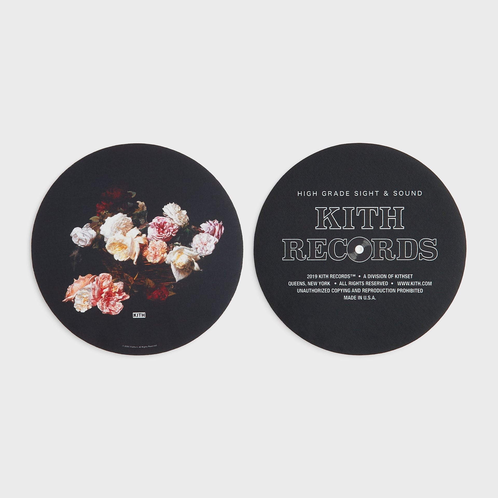 Kith Records for New Order Set of 2 Slip Mats - Multi