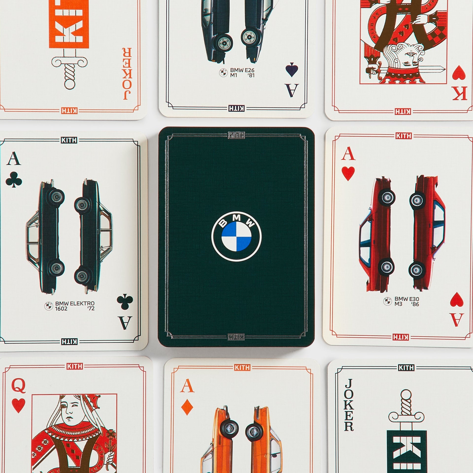 Kith for BMW Poker Card Deck - Multi