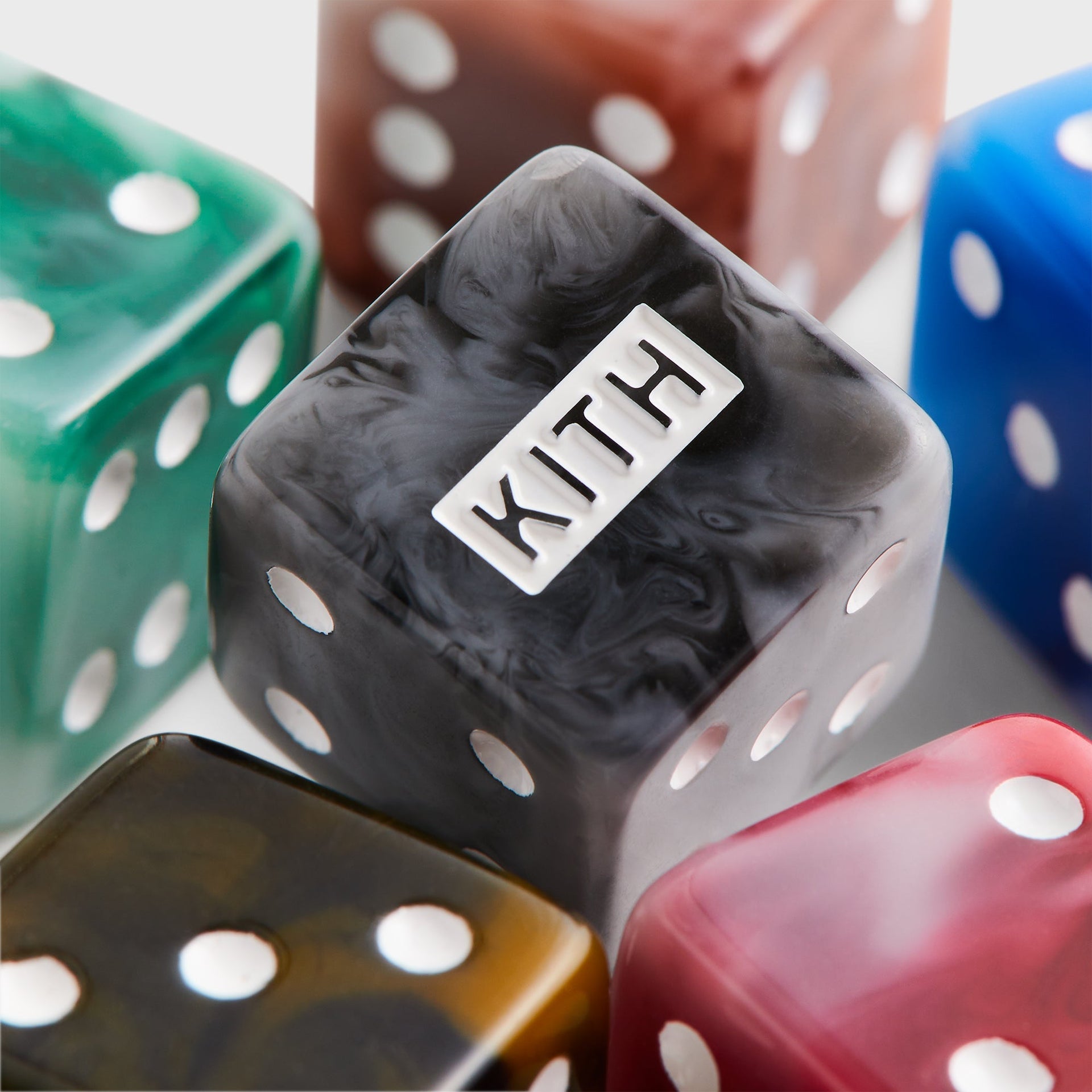 Kith Monogram Debossed Suede Poker Set - Stadium - PH