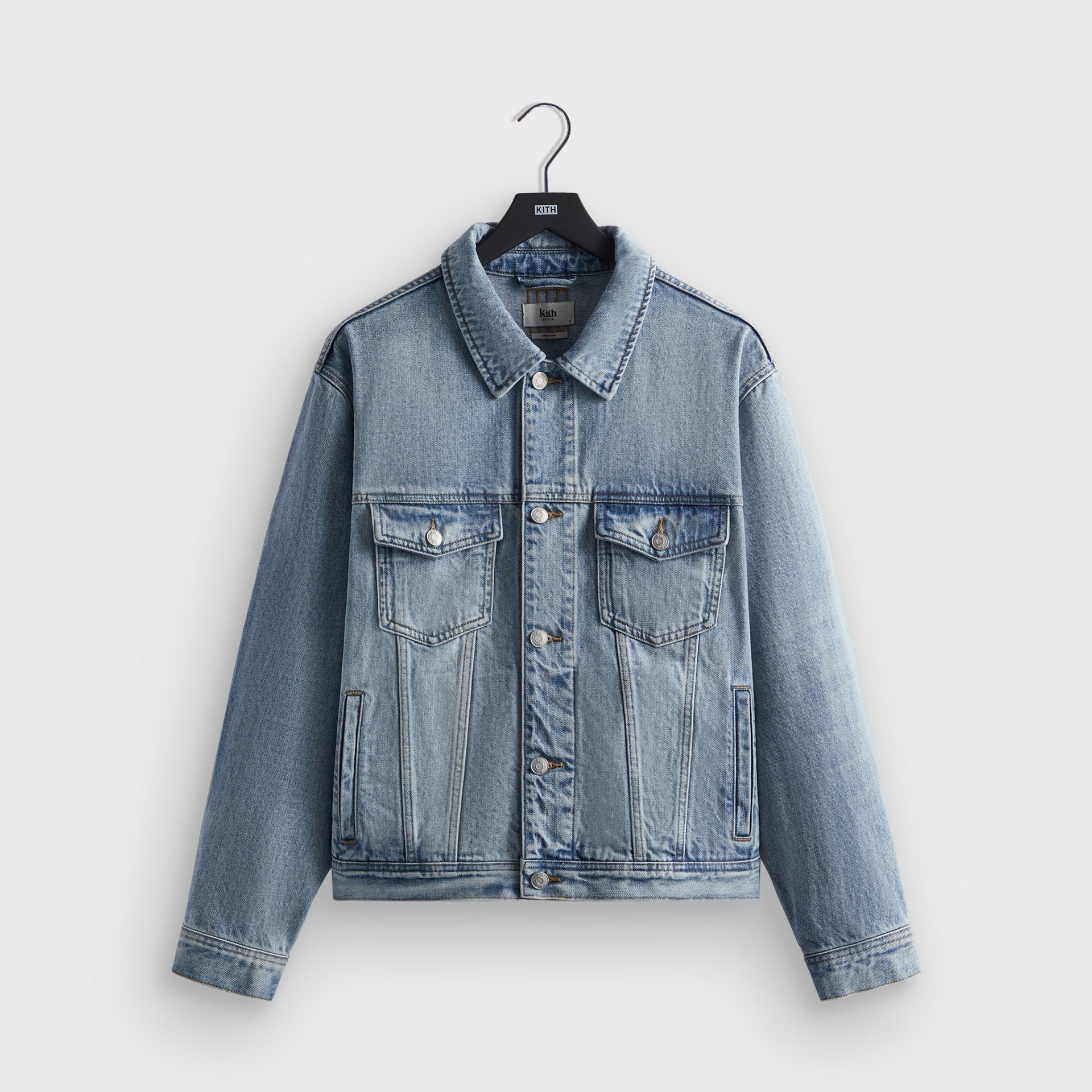 Kith Centre Denim Jacket - Light Indigo