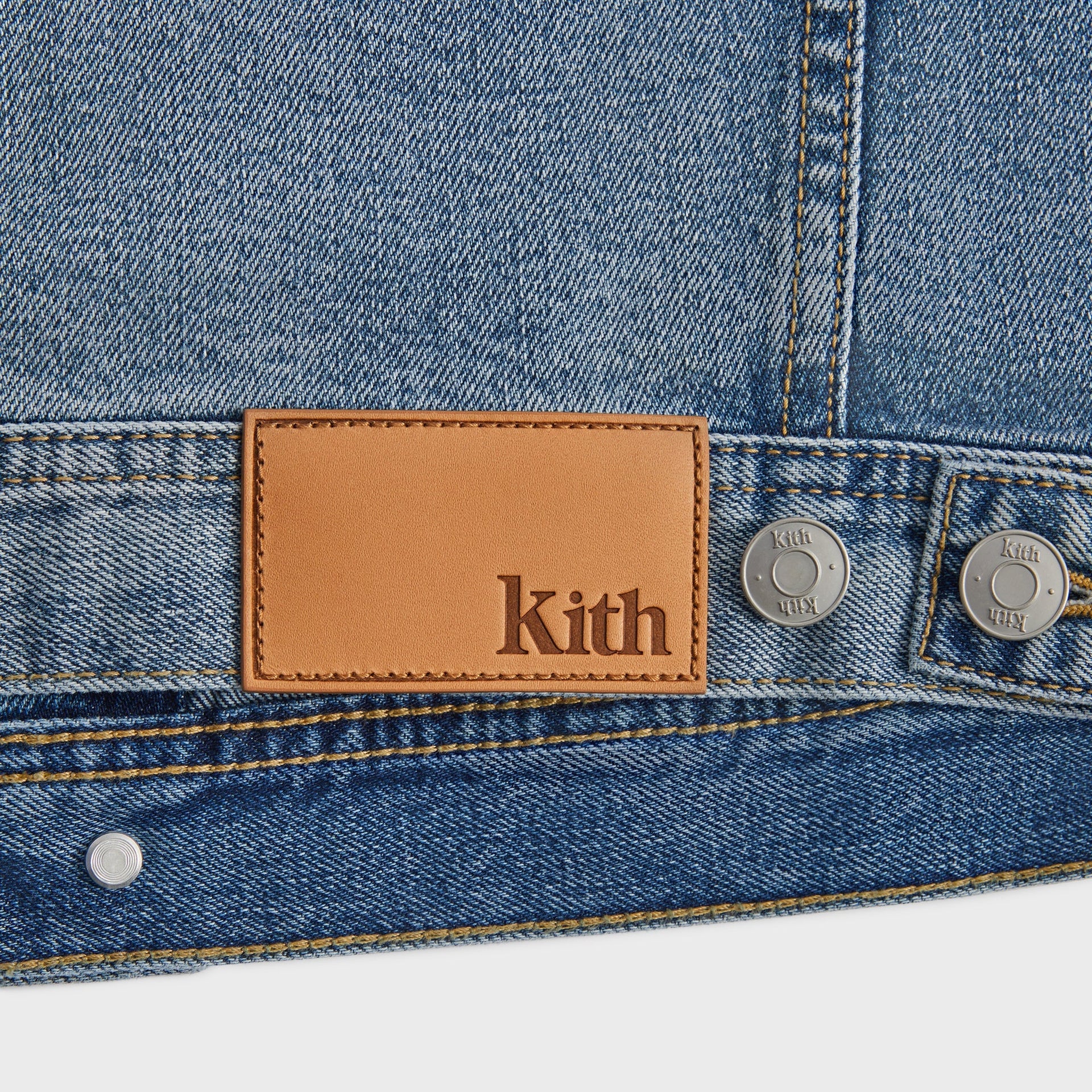 Kith Centre Denim Jacket - Dark Indigo