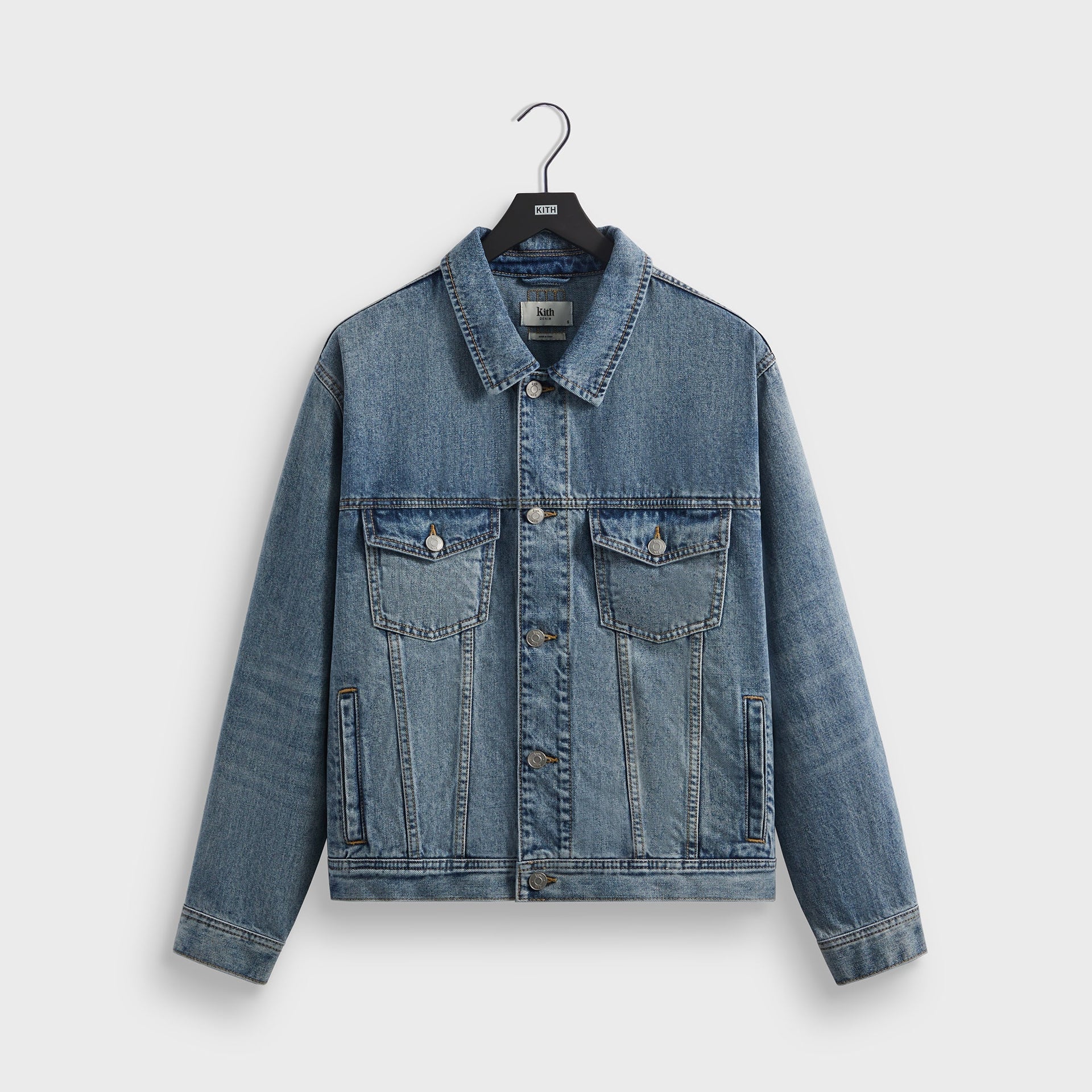 Kith Centre Denim Jacket - Dark Indigo