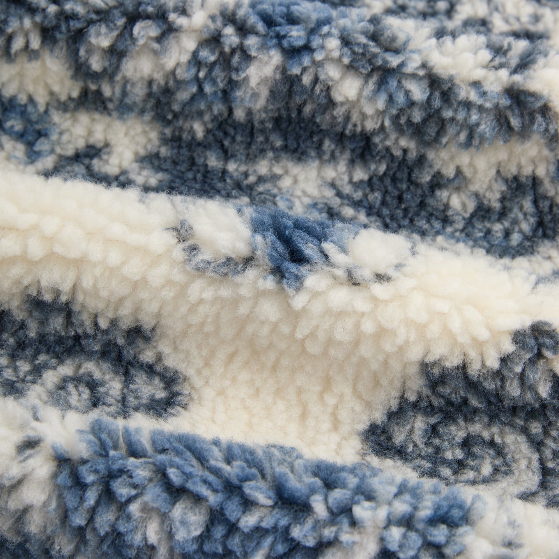 Kith Damask Floral Sherpa Harper Jacket - Sandrift