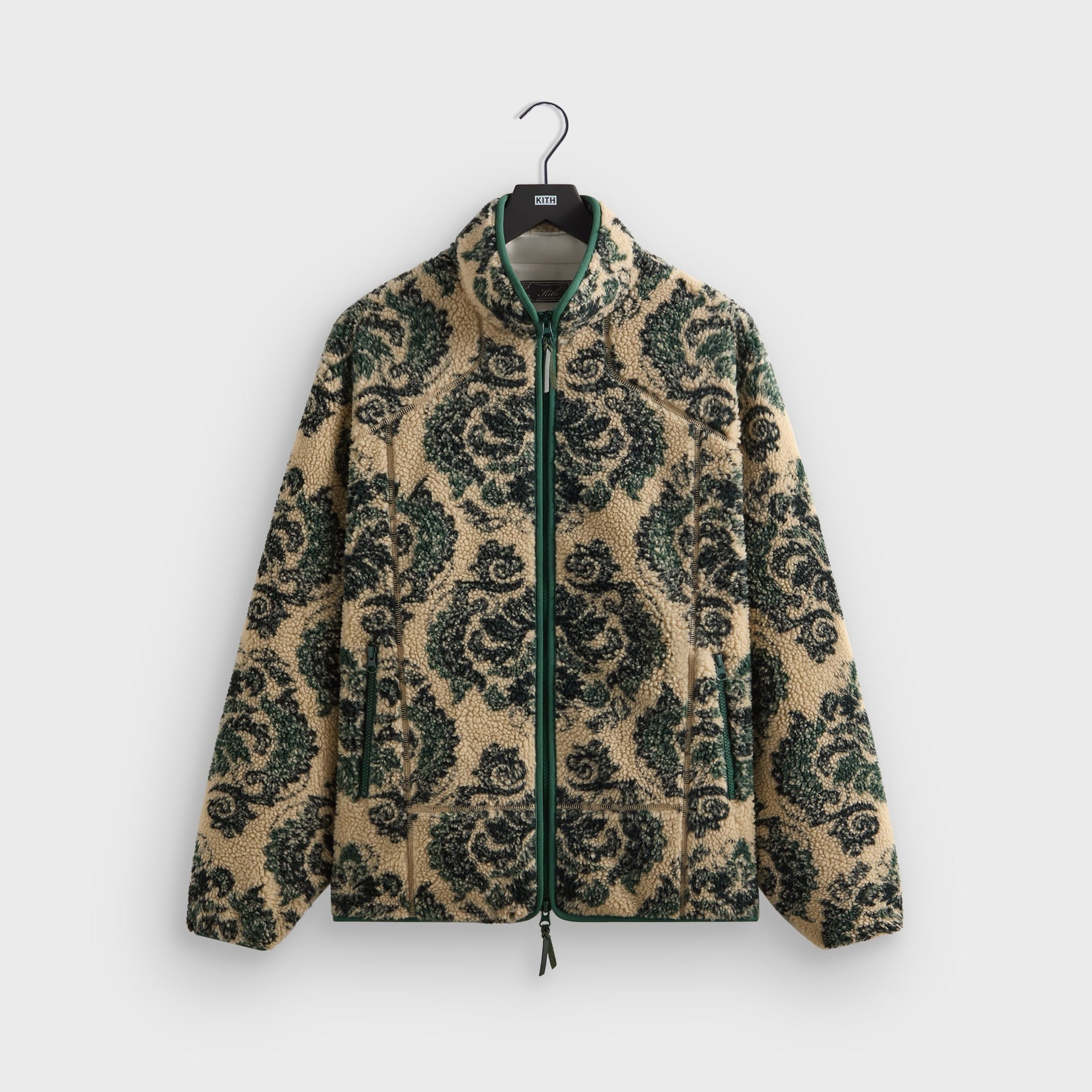 Kith Damask Floral Sherpa Harper Jacket - Eternal