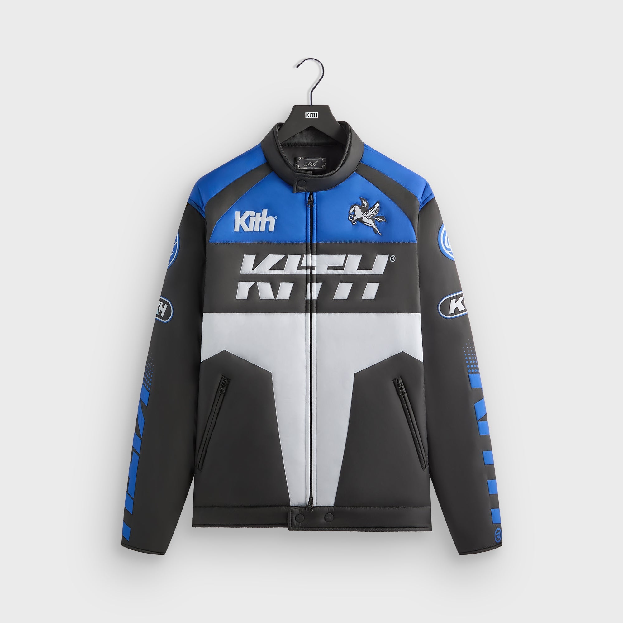 Kith Moto Full Zip Brixton Jacket - Cyclone – Kith UK