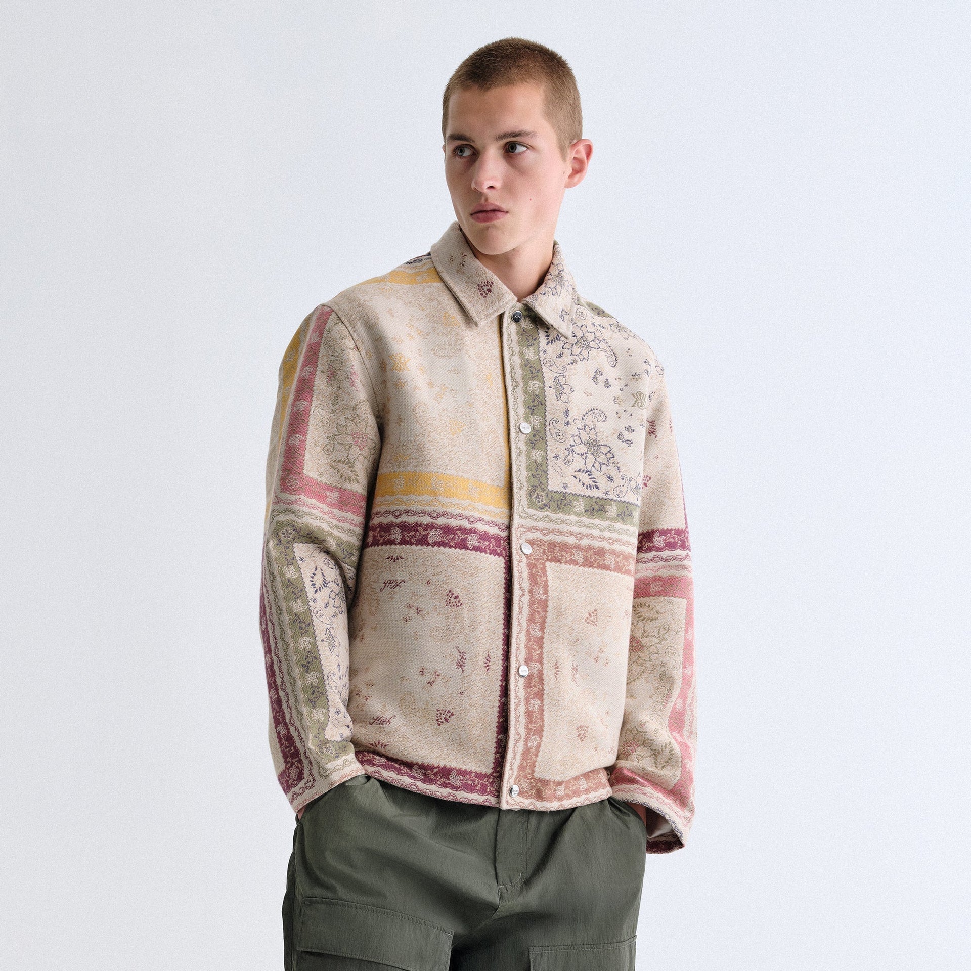 Kith Paisley Tapestry Coaches Jacket - Waffle