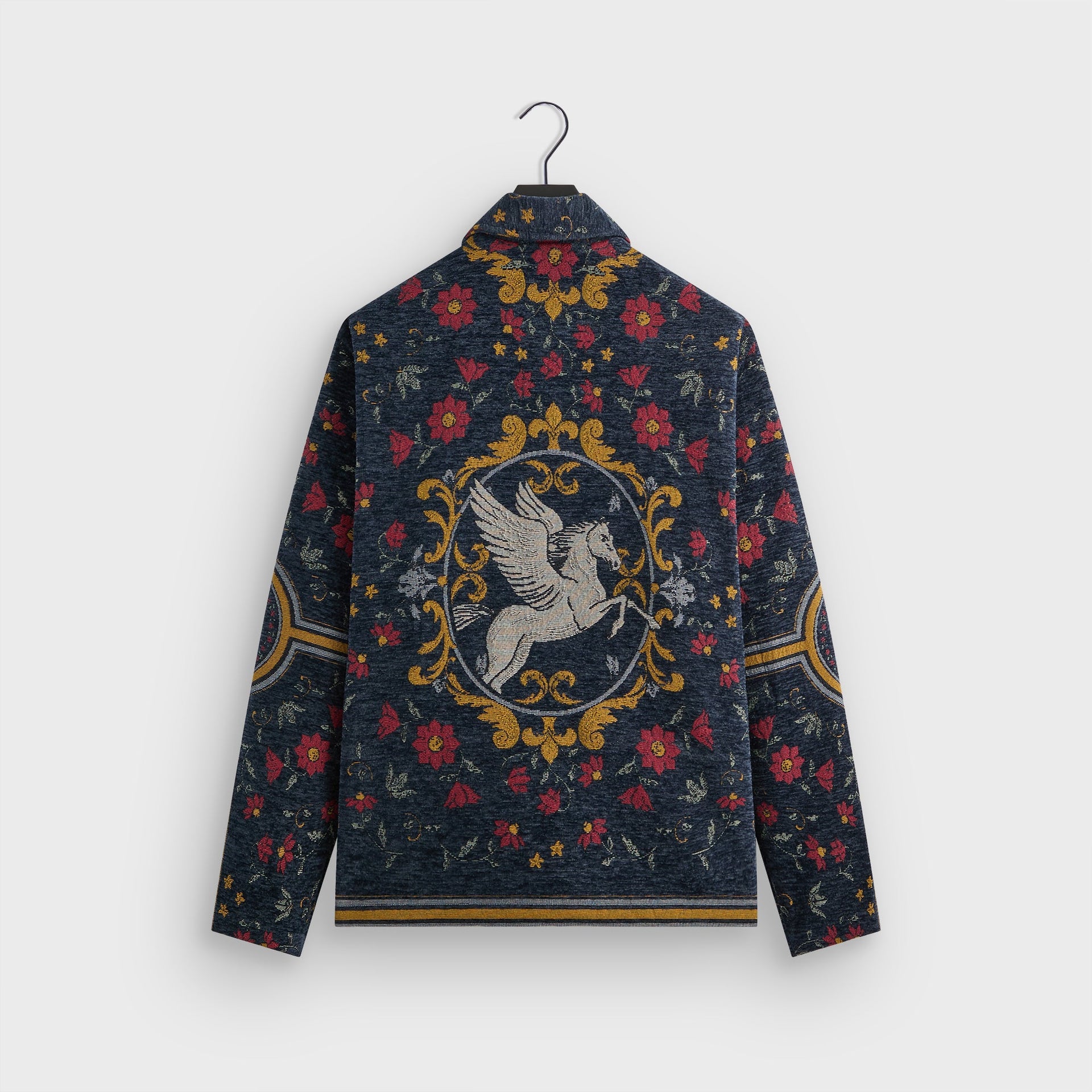 Kith Scarf Tapestry Coaches Jacket - Nocturnal