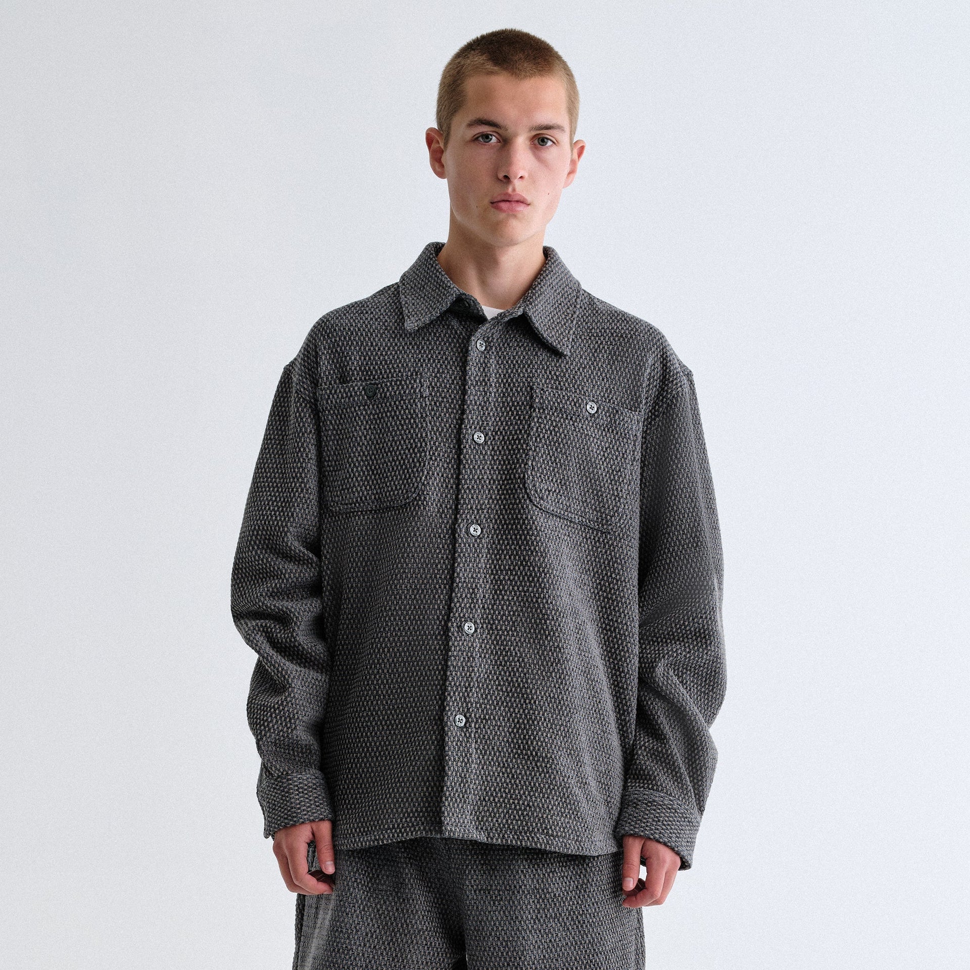 Kith Chenille Tweed Apollo Shirt - Machine