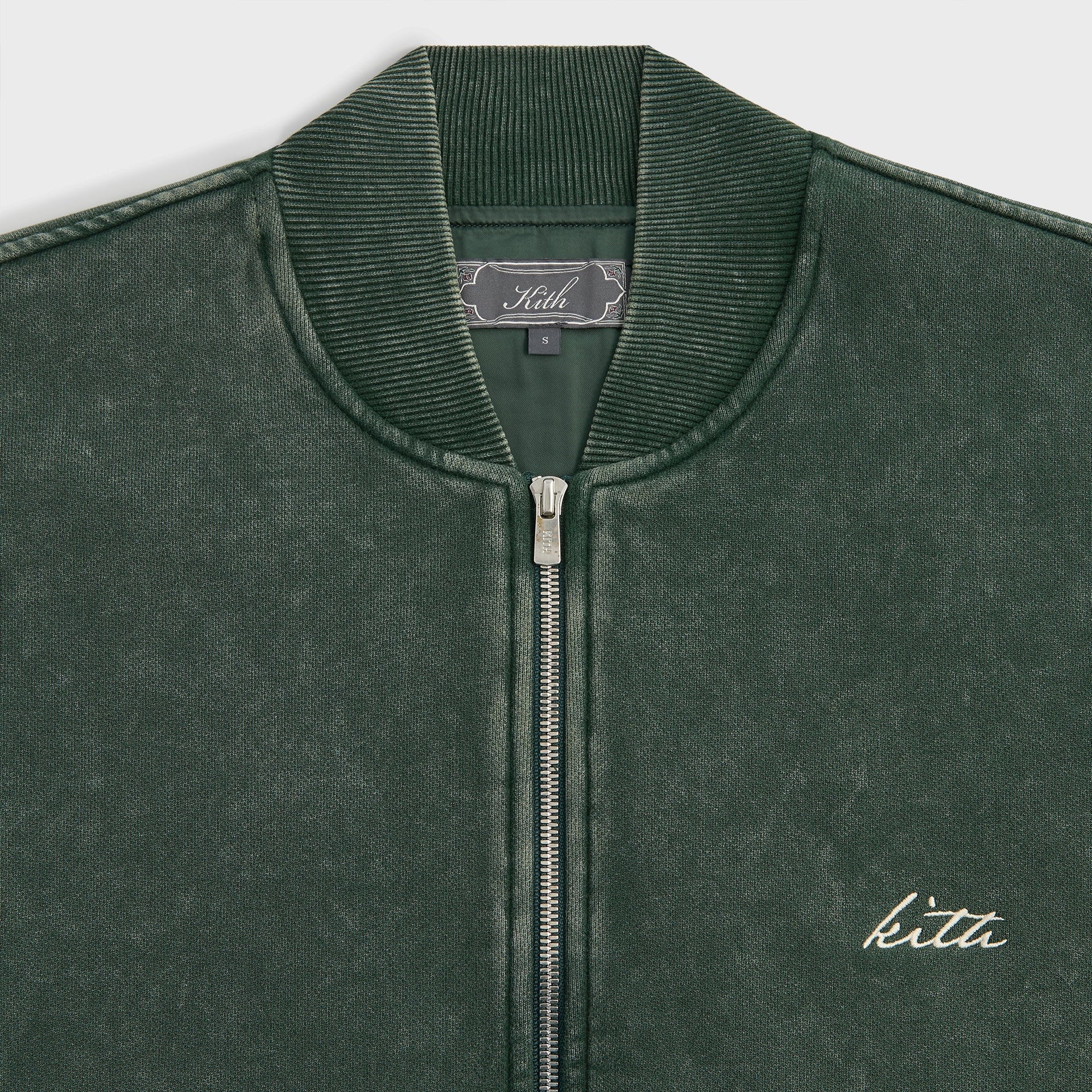 Kith Antique Wash Avery Bomber Jacket - Stadium