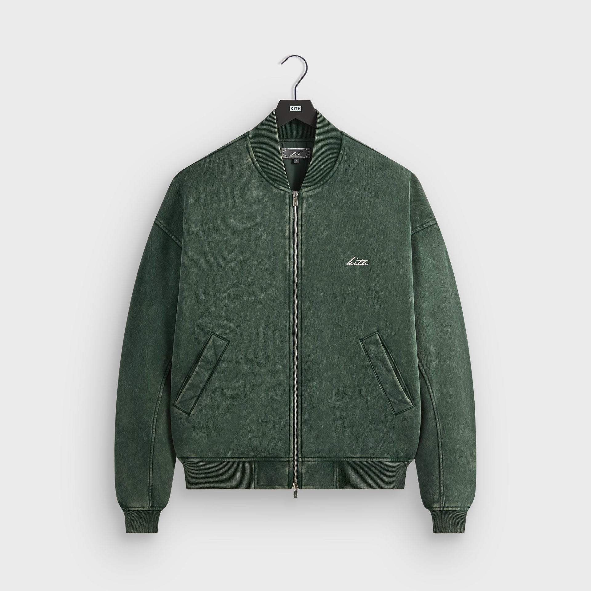 Kith Antique Wash Avery Bomber Jacket - Stadium