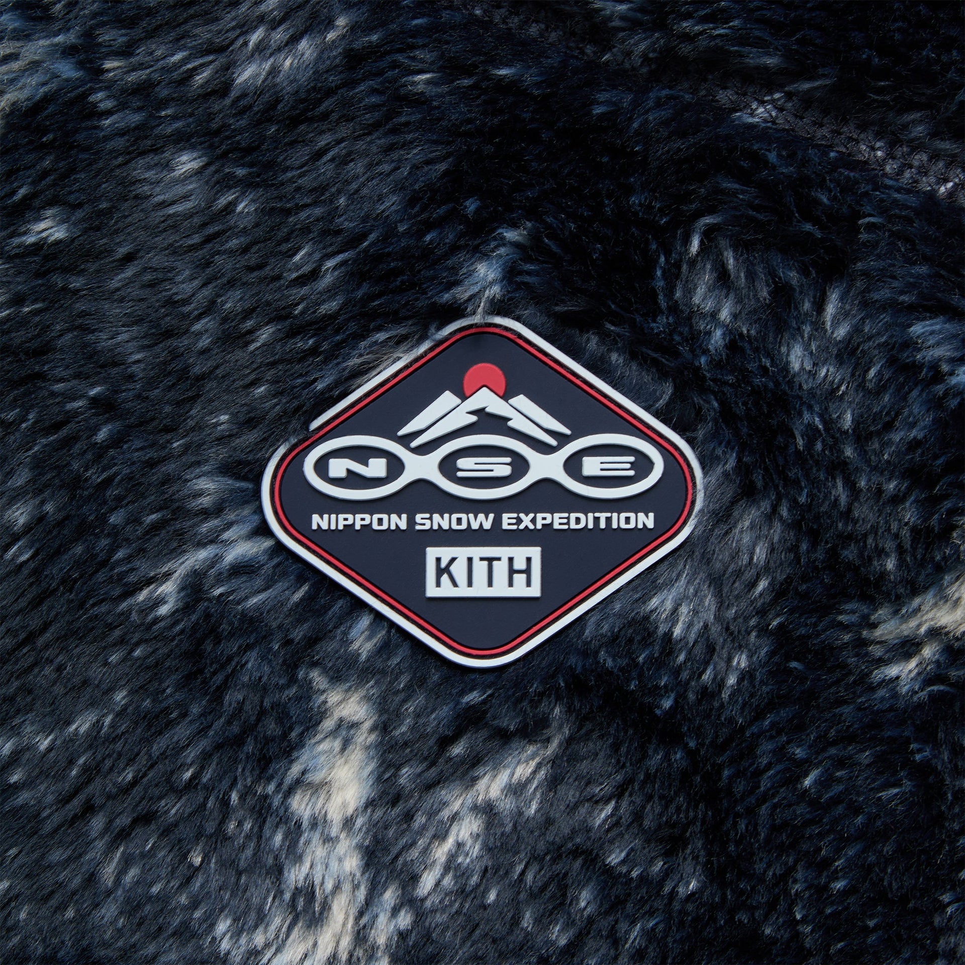 Kith for Columbia Ice Dye Sherpa Harper Jacket - Nocturnal