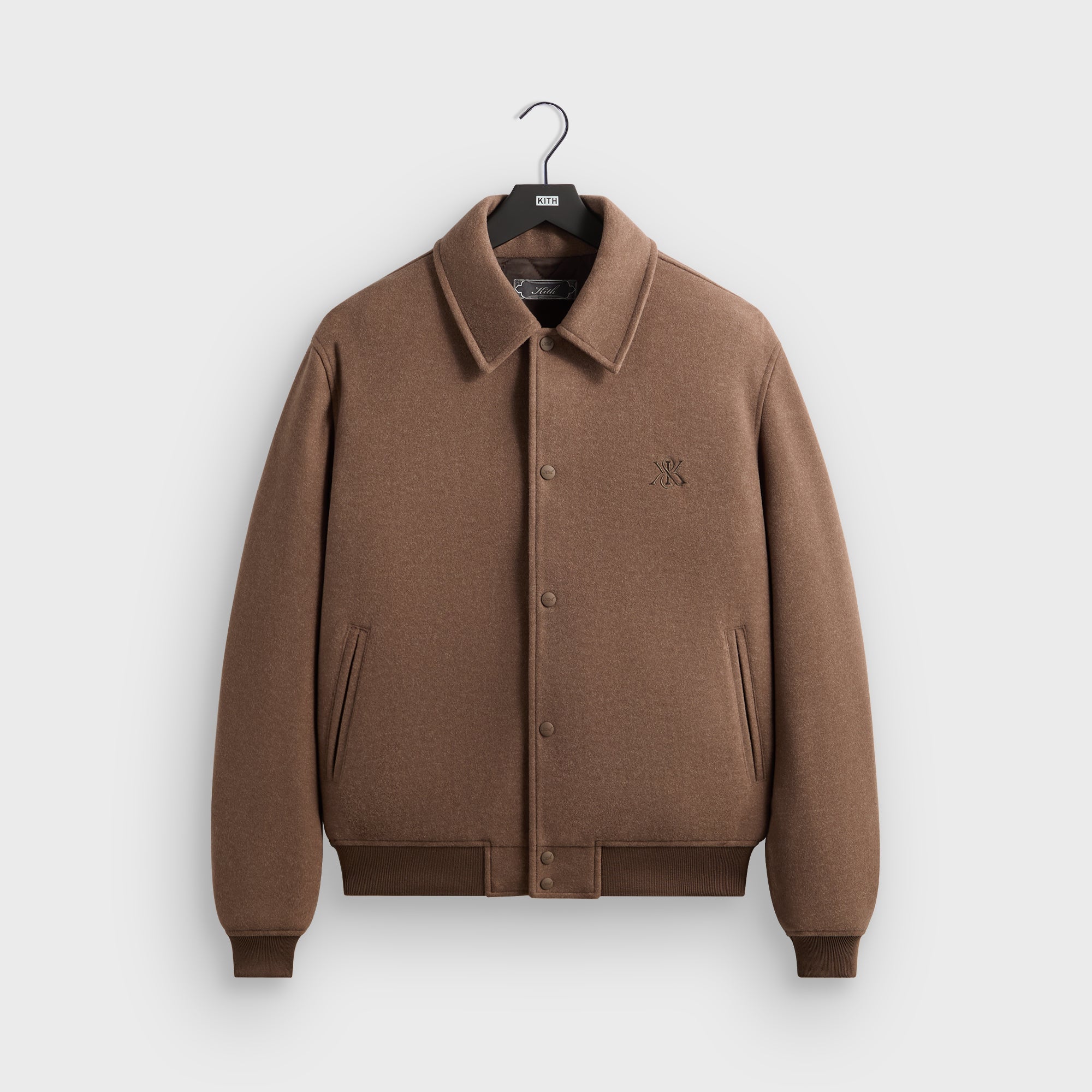 Kith Brushed Plaid Sheridan Shirt Jacket - Nocturnal – Kith UK