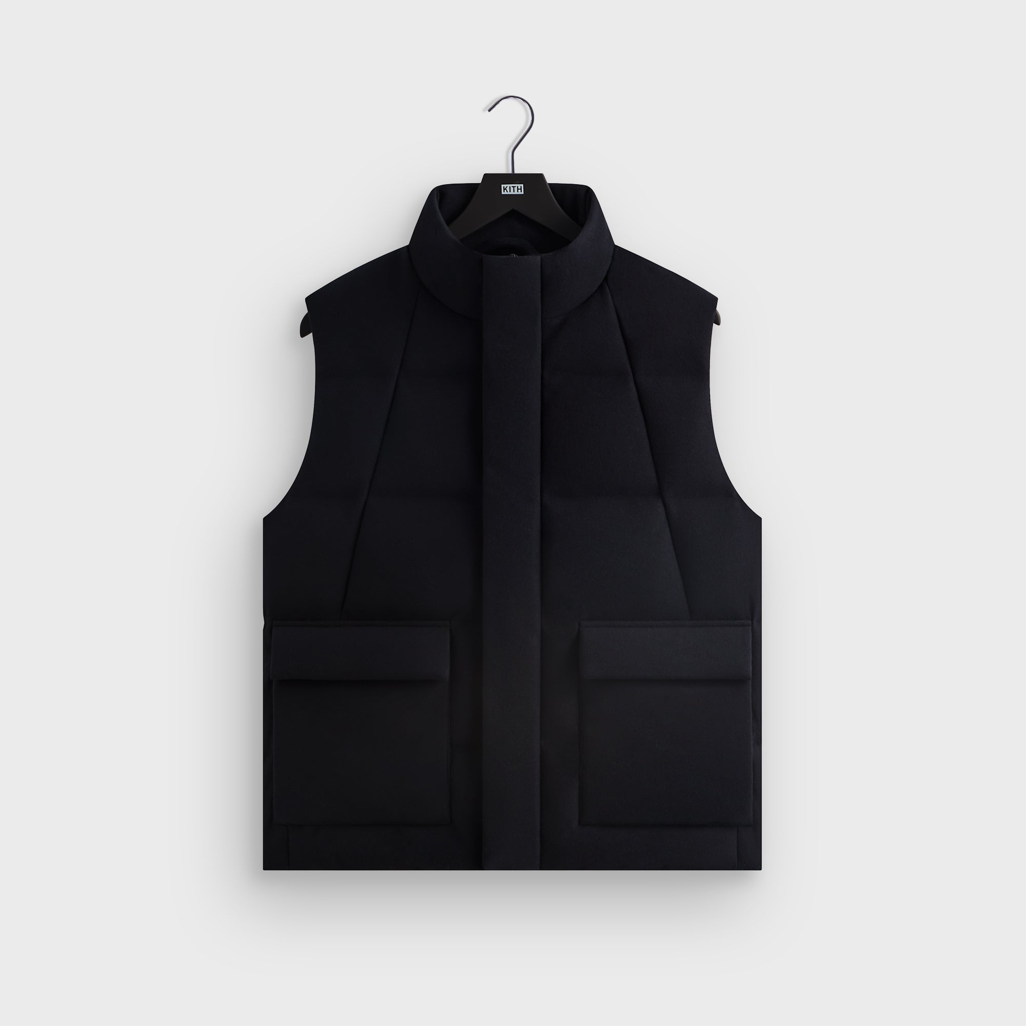 Kith Felted Jersey Midi Vest - Ink – Kith UK