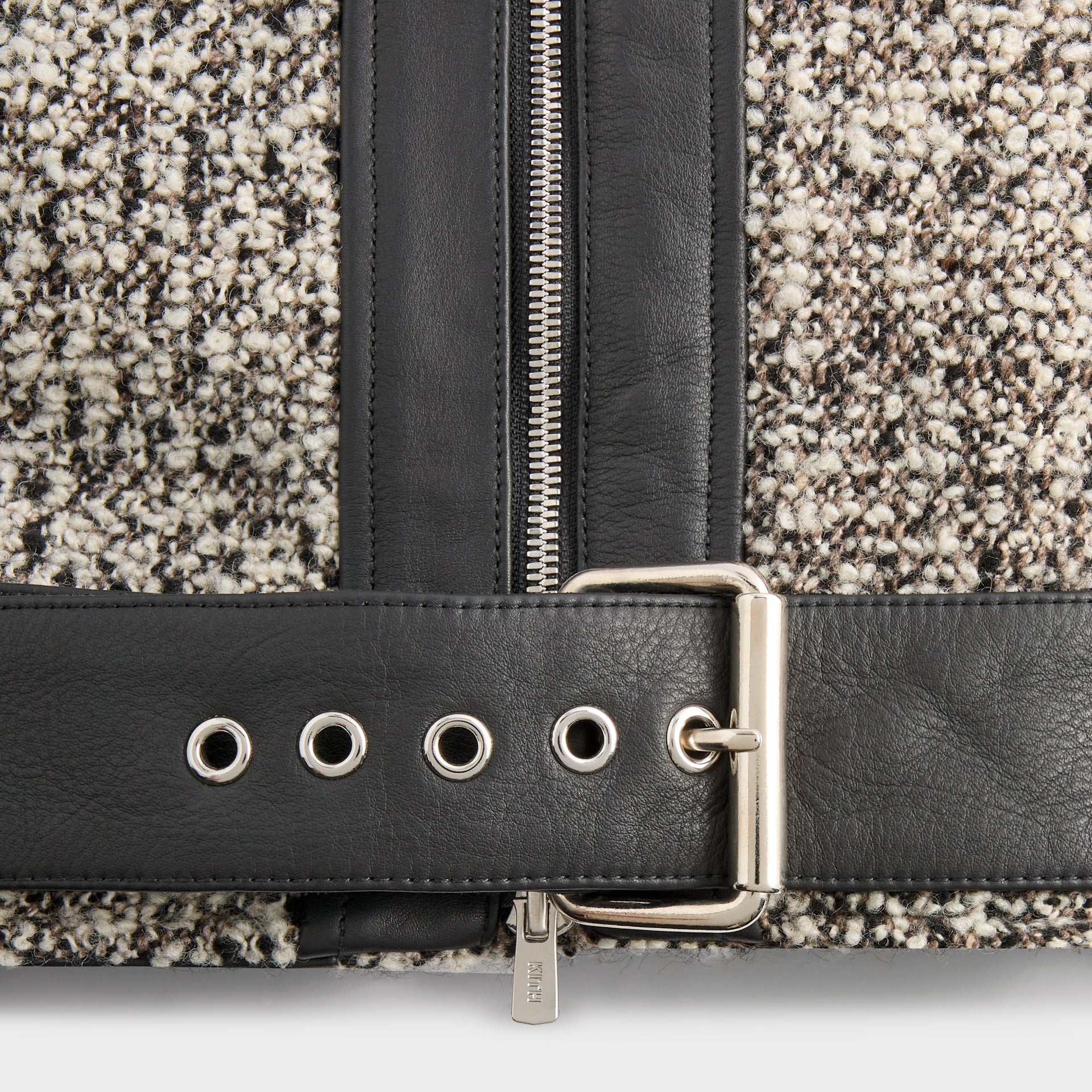 &Kin Plush Boucle Brian Moto - Hallow