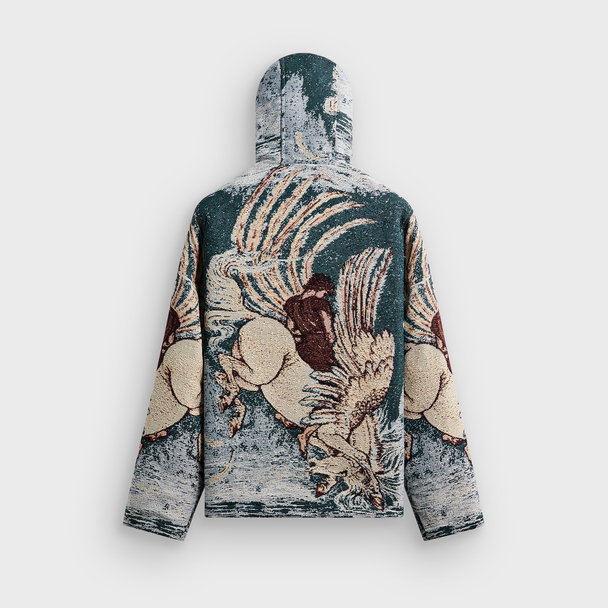 Kith Braden Tapestry Full Zip Hoodie - Waffle – Kith UK