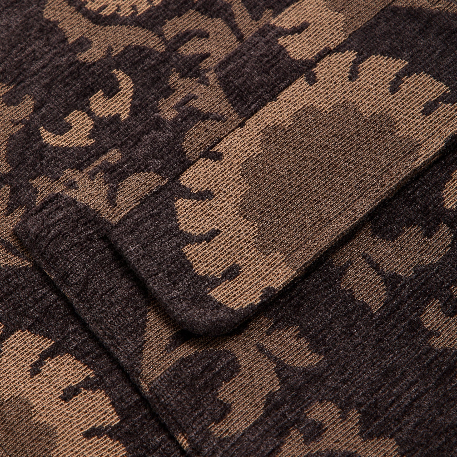 Kith Chenille Tapestry Selfridge Zip Up Hoodie - Kindling