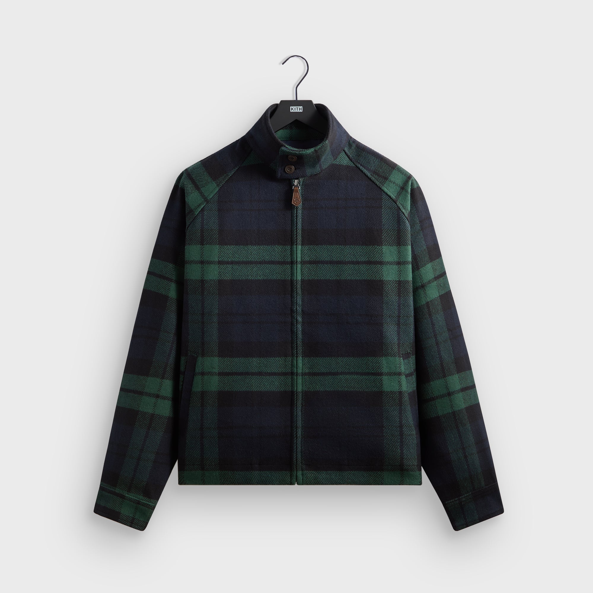 ジャケット・アウター Kith Plaid Initial K Jacket s Kith Brushed Plaid Harrington Jacket - Eve – Kith UK