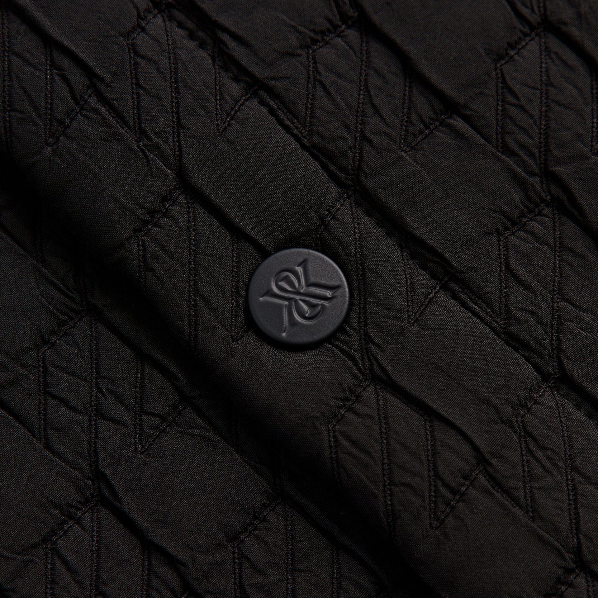 Kith Check Quilt Brixton Shirt Jacket - Black