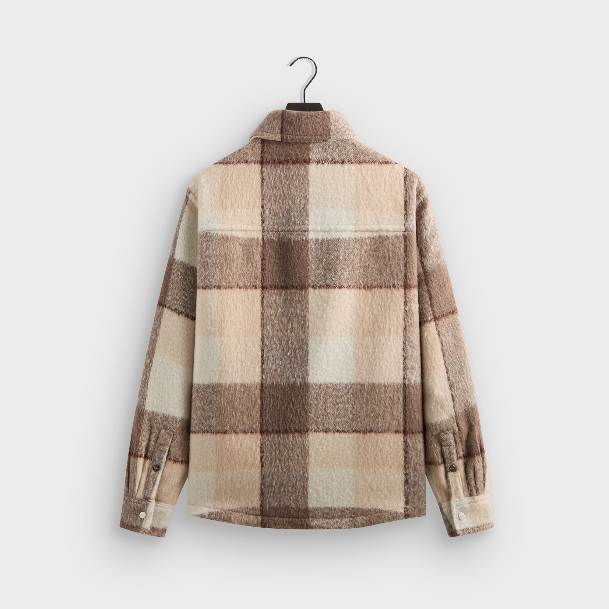 Kith Brushed Plaid Sheridan Shirt Jacket - Canvas – Kith UK