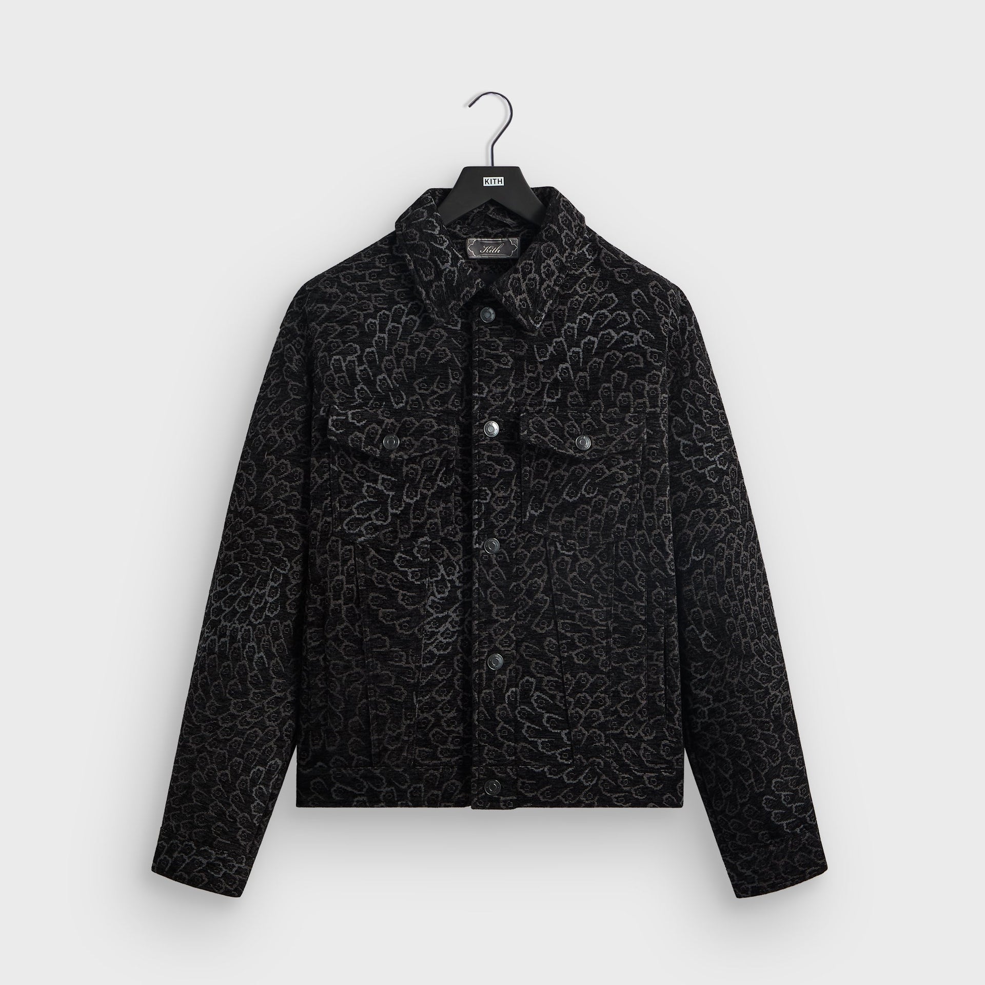Kith Puffed Jase Tapestry Jacket - Black
