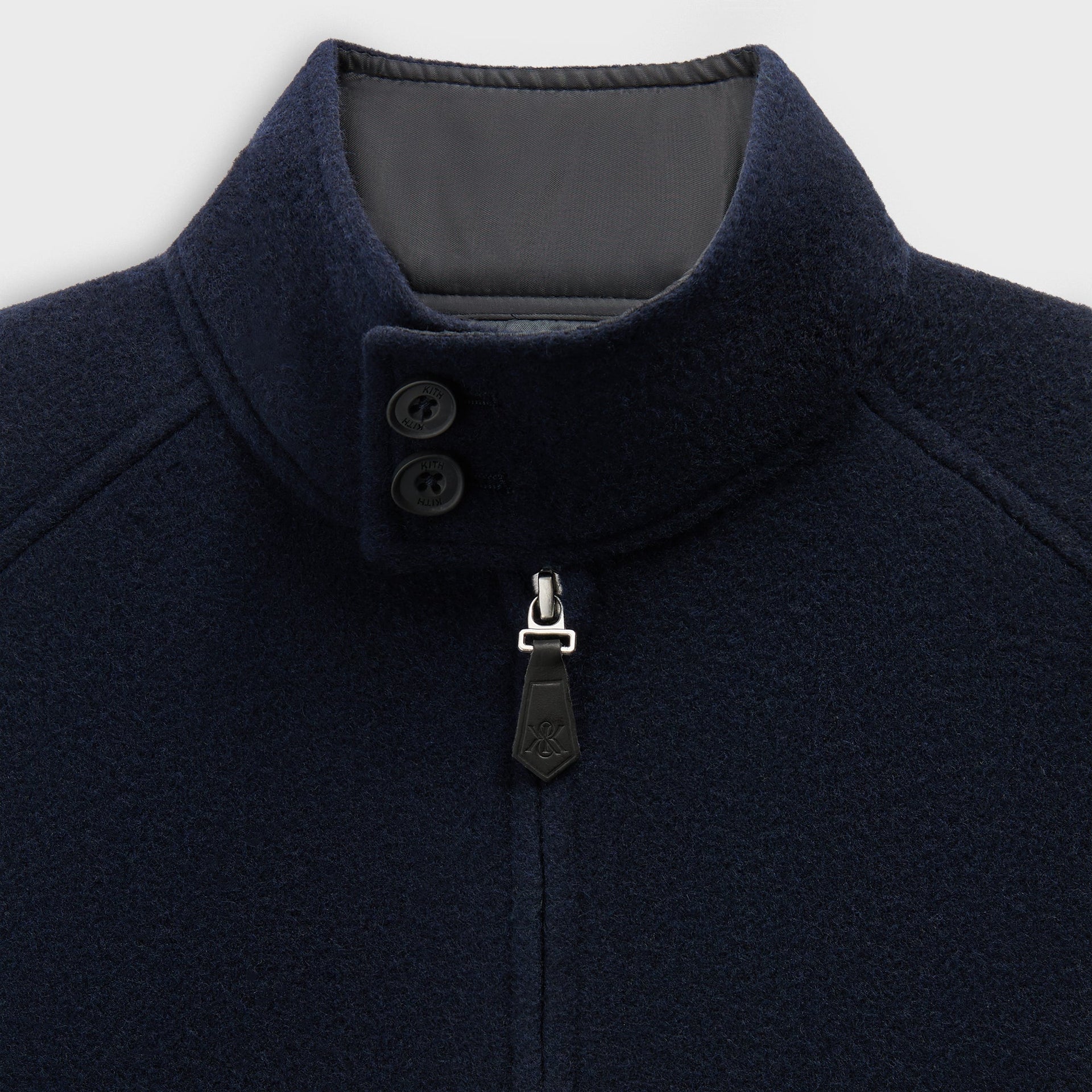 Kith Double Face Wool Harrington Jacket - Nocturnal