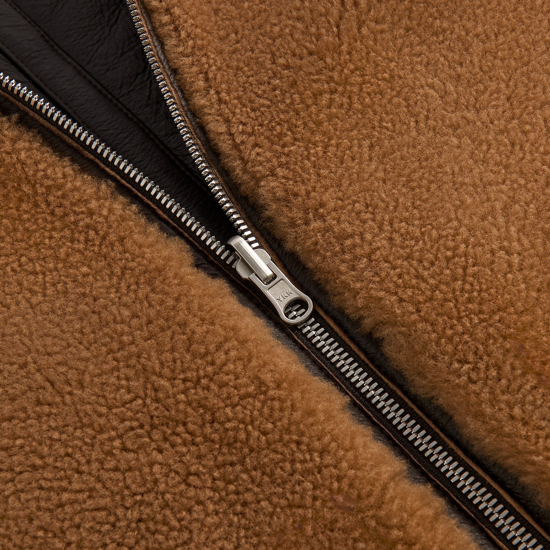 Kith Reversible Shearling Bomber - Kindling