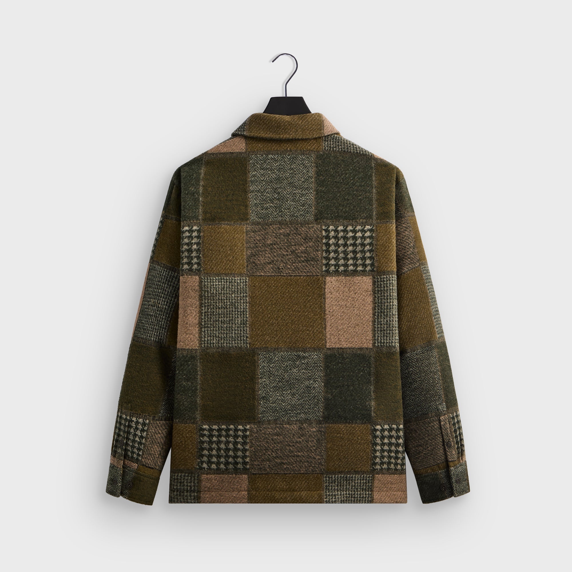 Kith Patchwork Wool Coaches Jacket - Chelonian – Kith UK