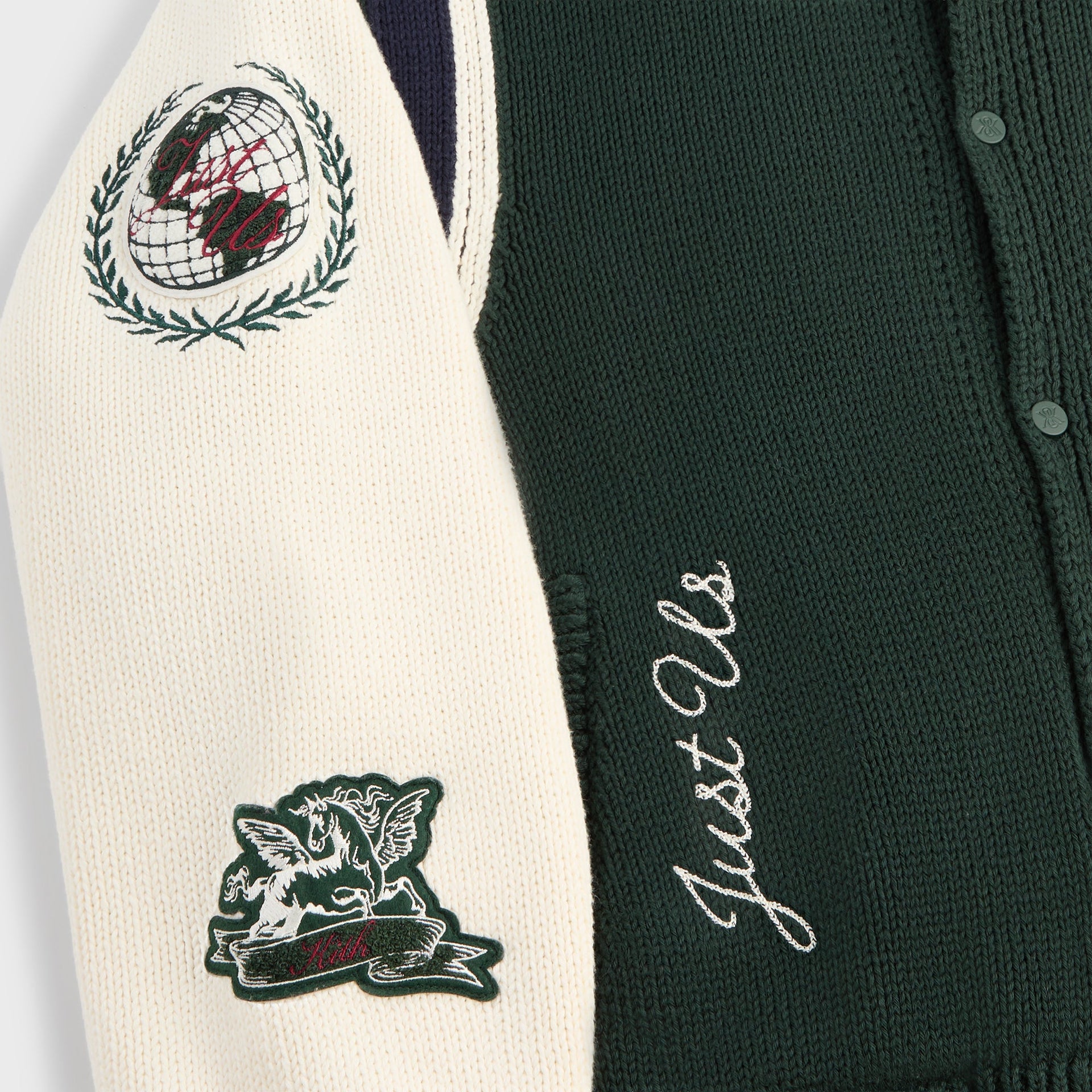 Kith for AVIREX Porter Varsity Knit Bomber - Stadium