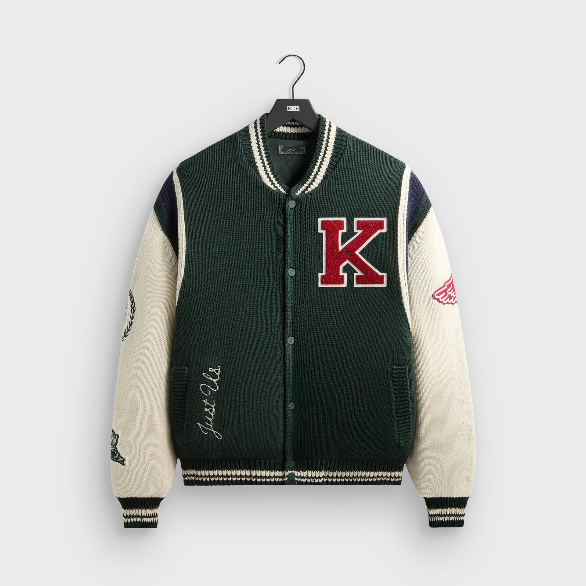Kith for AVIREX Porter Varsity Knit Bomber - Stadium