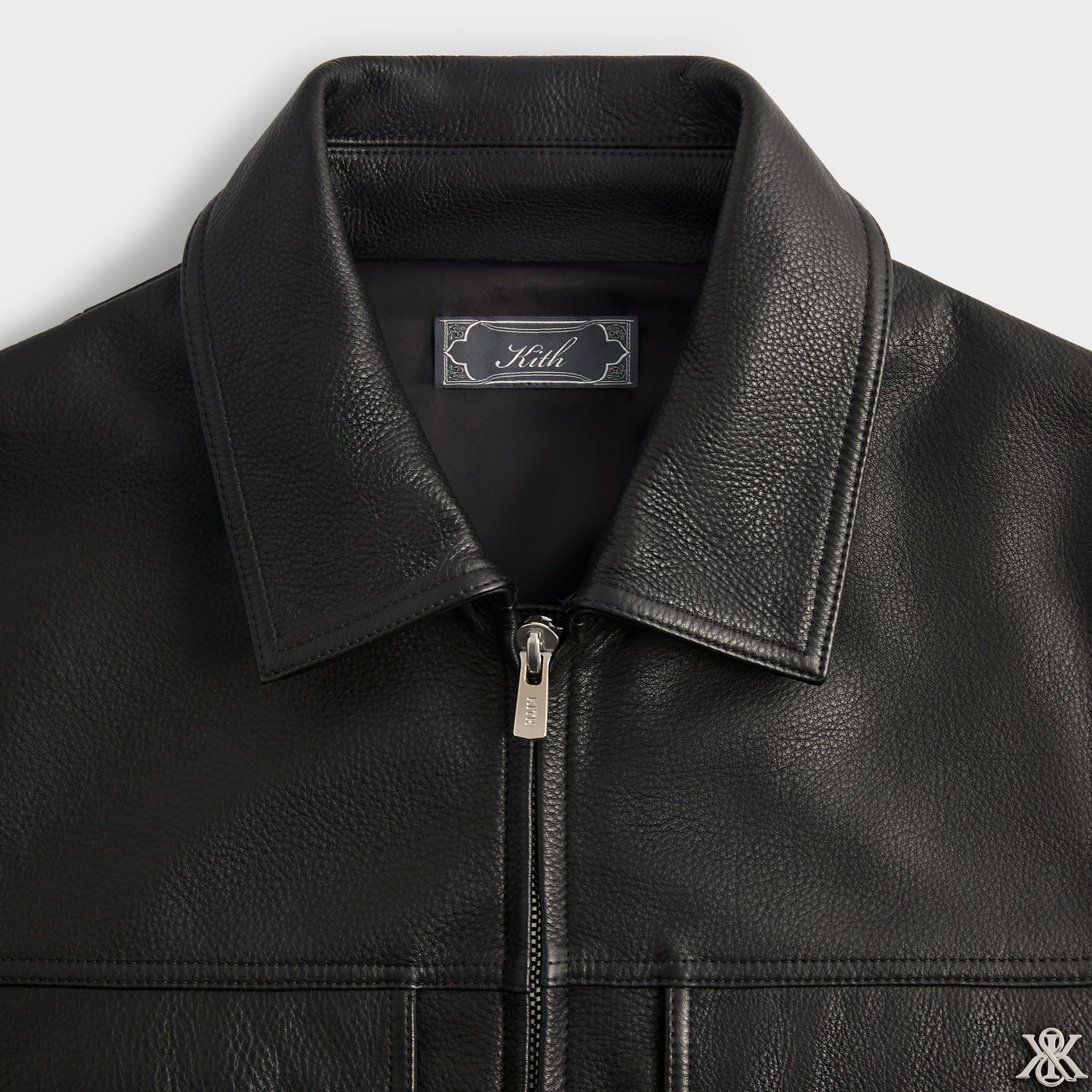 Kith Orion Leather Jacket - Black