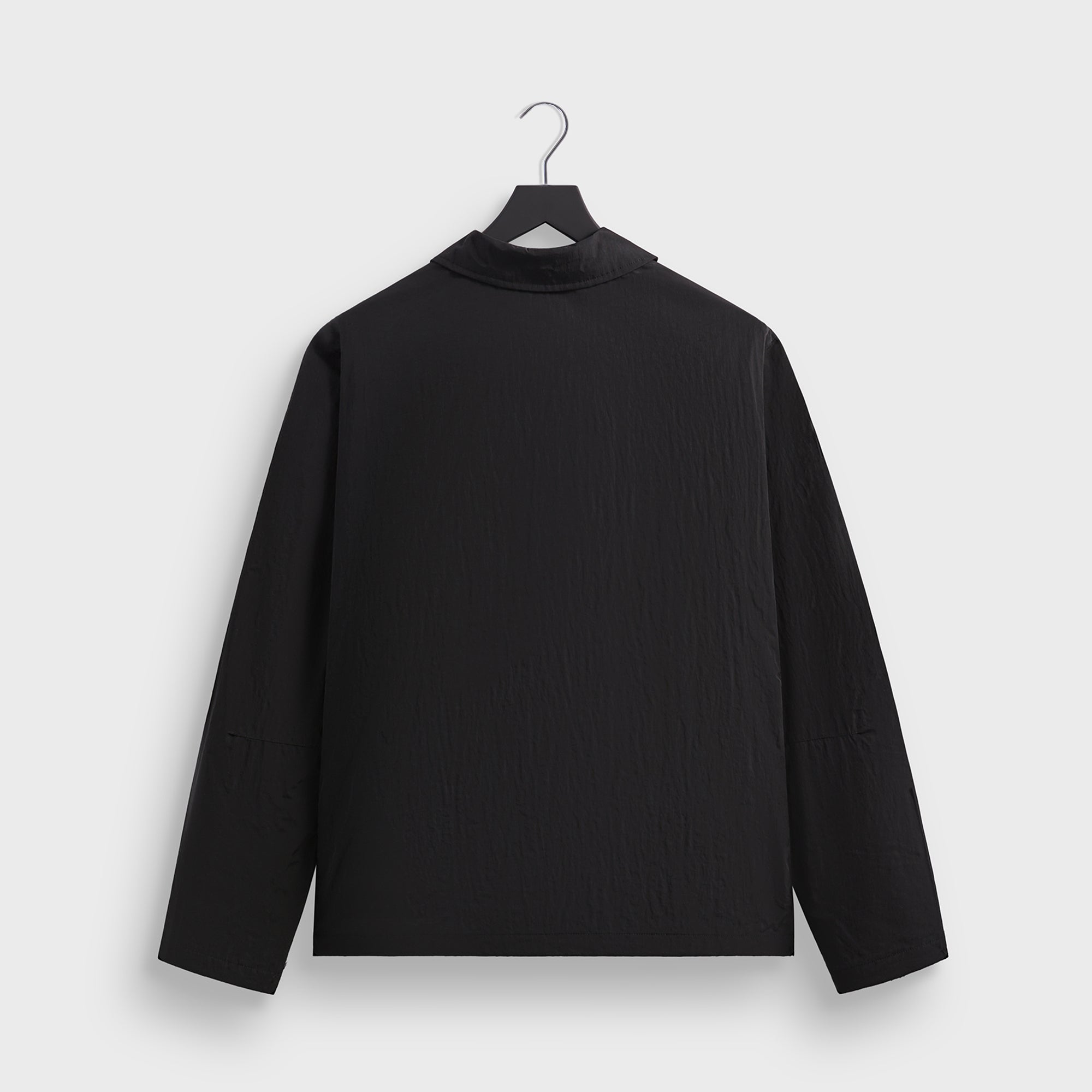 Kith Wrinkle Nylon Jonas Coaches Jacket - Black – Kith UK
