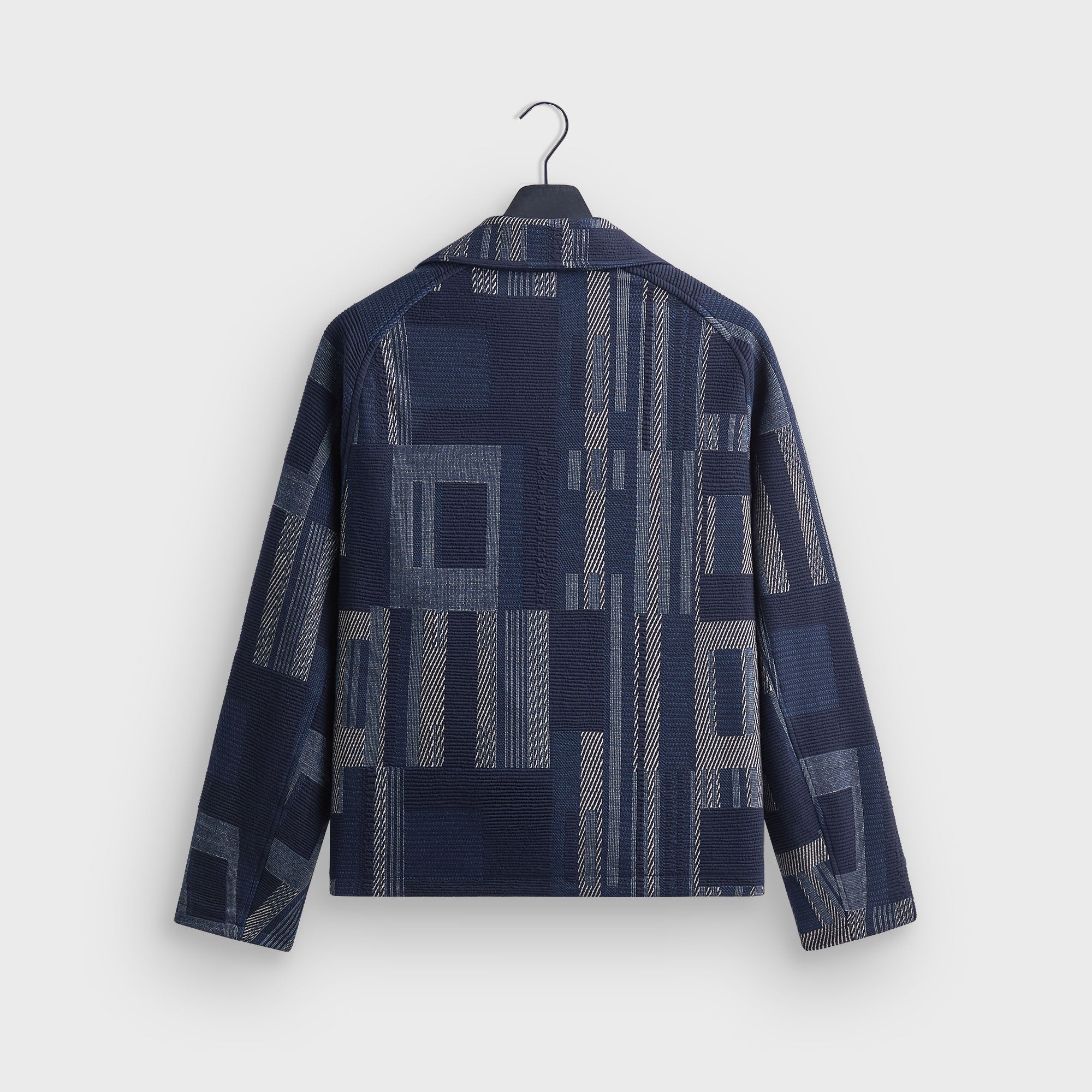 Kith Everett Cropped Moto Trench - Nocturnal – Kith UK