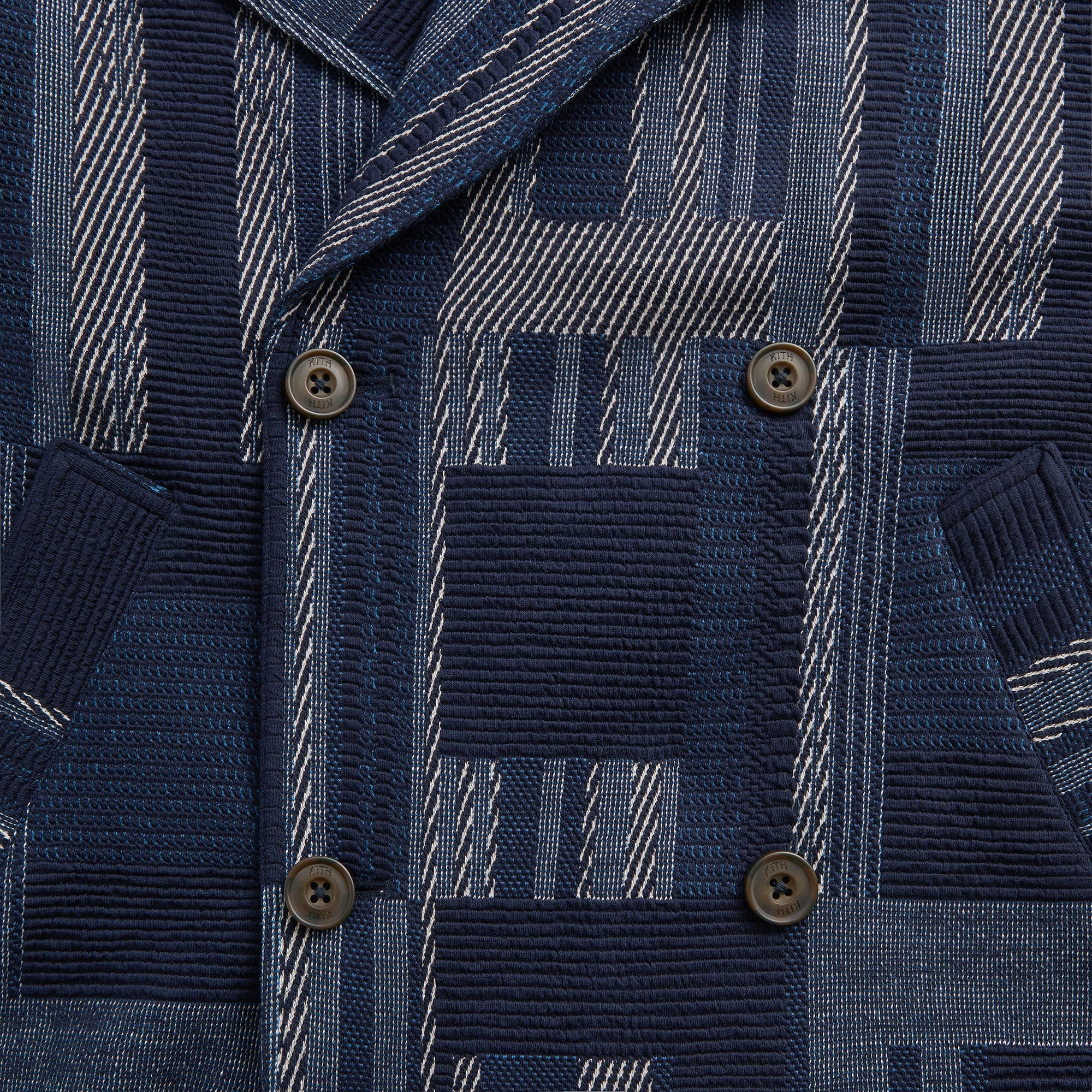 Kith Everett Cropped Moto Trench - Nocturnal – Kith UK