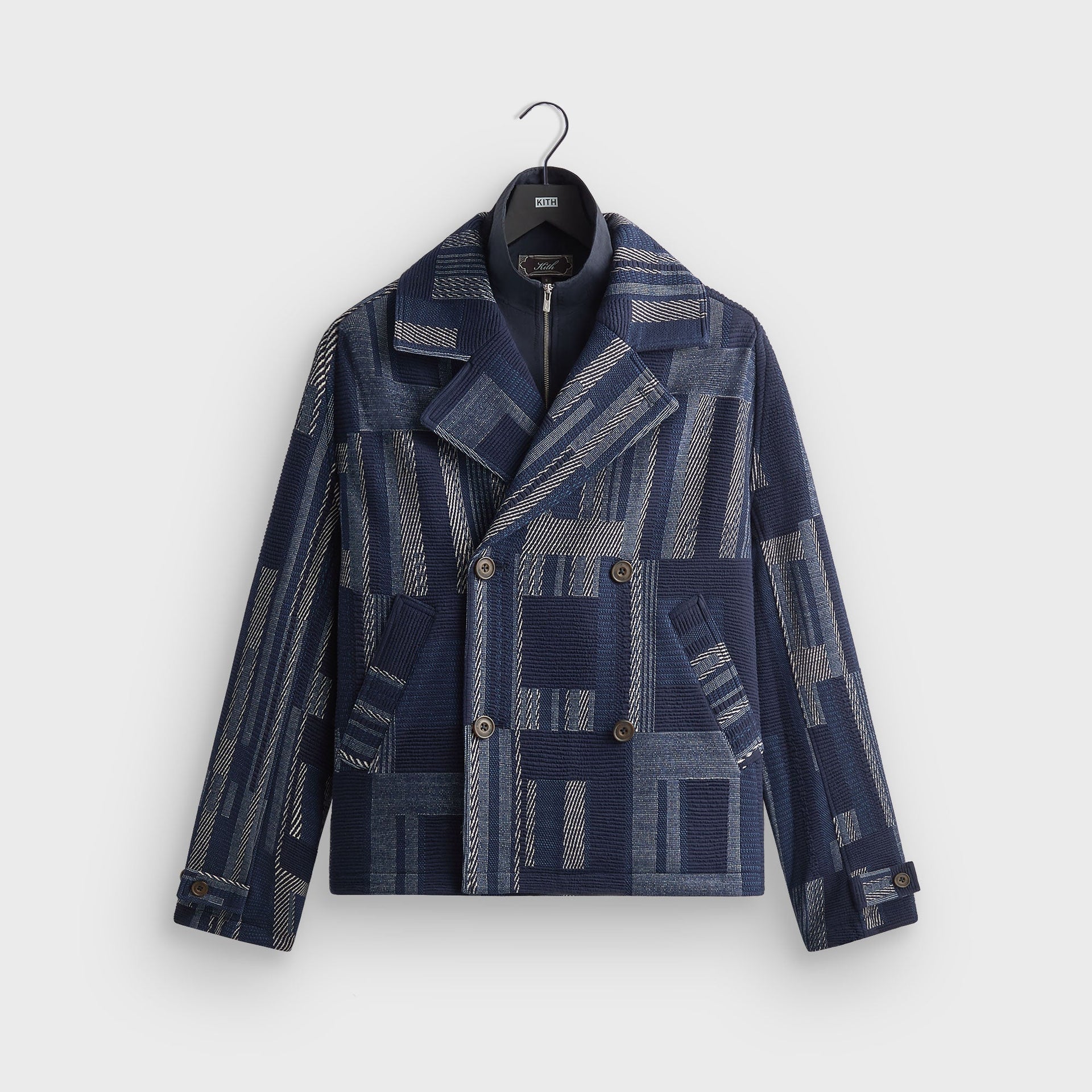 Kith Everett Cropped Moto Trench - Nocturnal