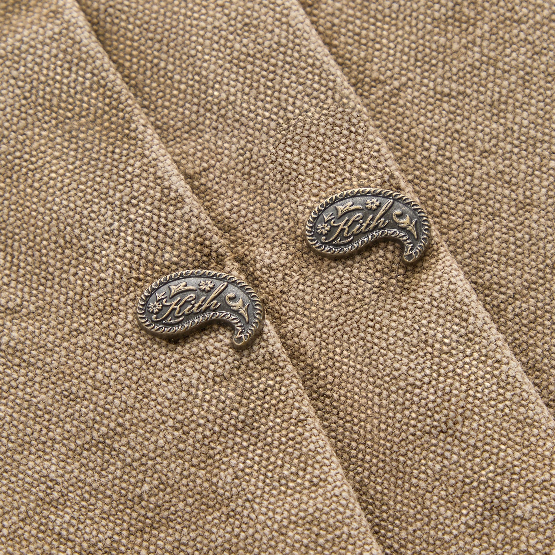 Kith Washed Canvas Ariel Blouson Jacket - Sandalwood