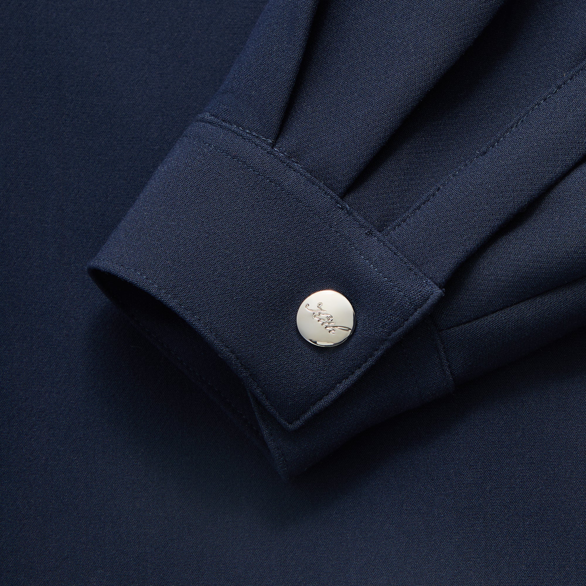 Kith Midweight Double Weave Huron Jacket - Nocturnal – Kith UK