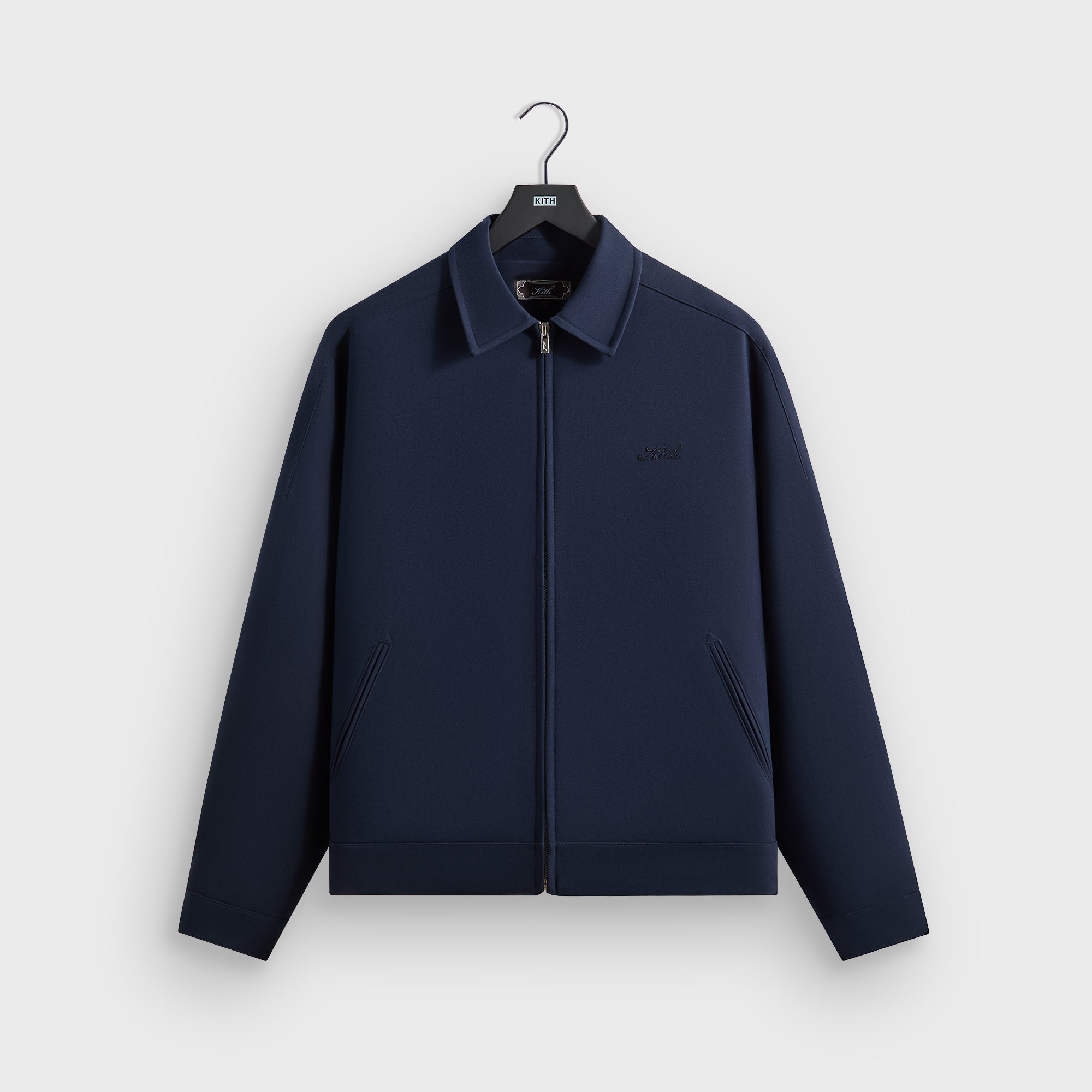 Kith Midweight Double Weave Huron Jacket - Nocturnal – Kith UK
