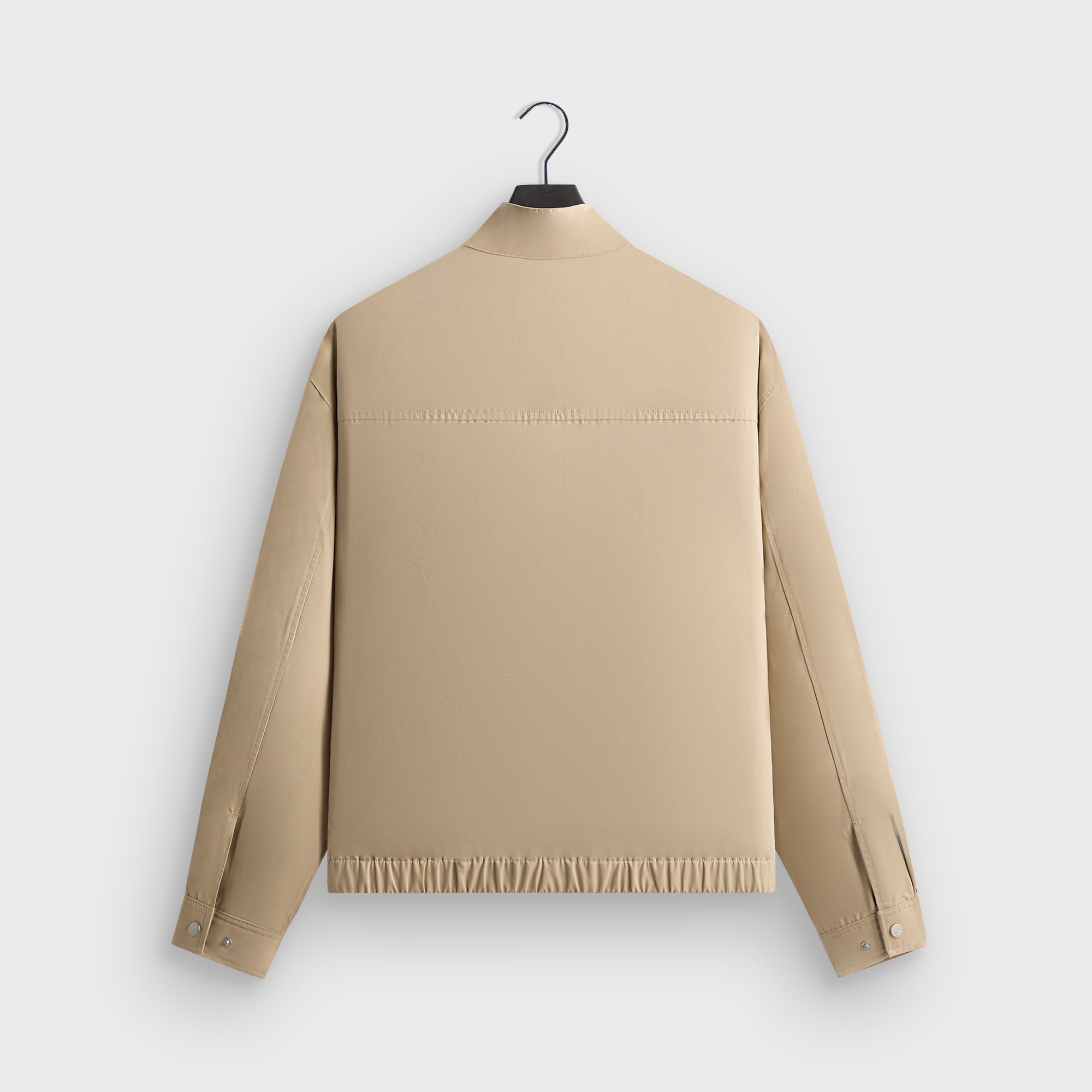 kith ノーカラーベージュジャケット　Mサイズ Kith Brushed Cotton Ashker Jacket - Taupe – Kith UK