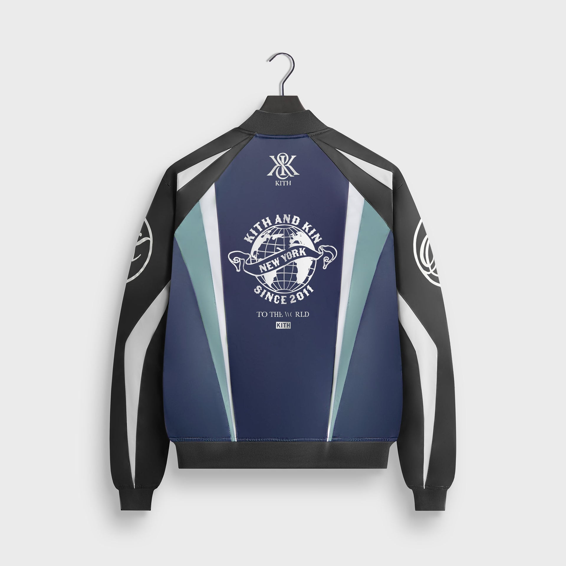 Kith Roy Racing Nylon Bomber Jacket - Nocturnal