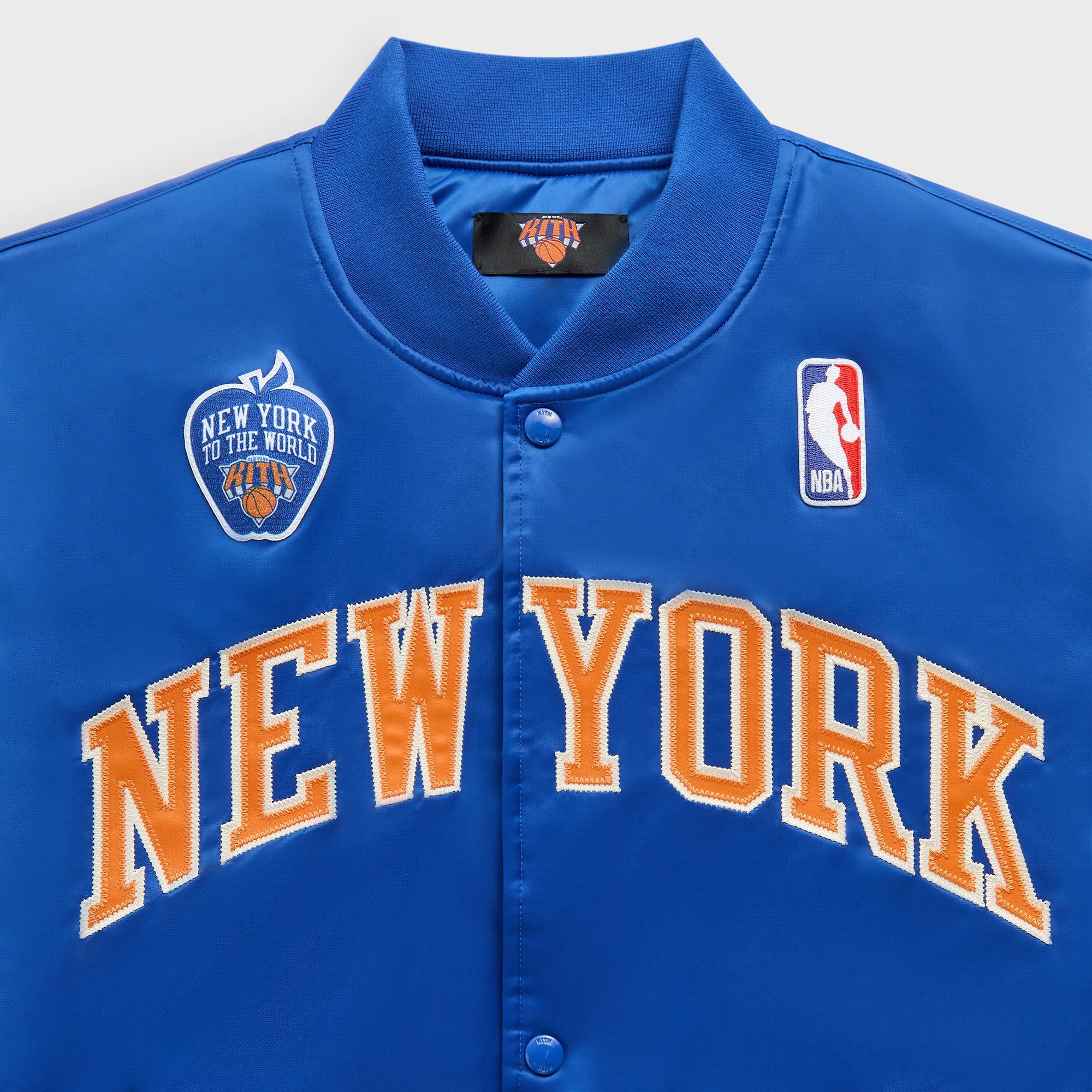 Kith for the New York Knicks Patrick Ewing Classic Satin Bomber