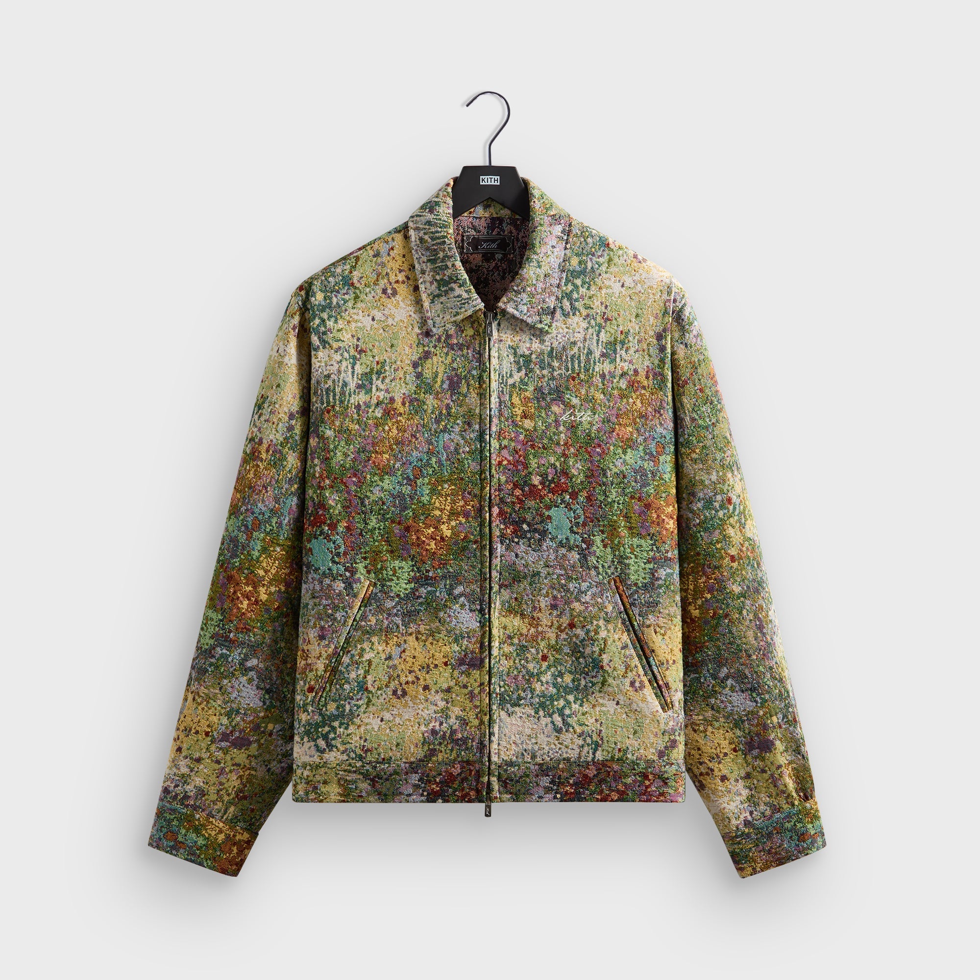 ナイロンジャケット Kith Tapestry Floral Madison Jacket Kith Floral Tapestry Connor Blouson Jacket - Multi – Kith UK