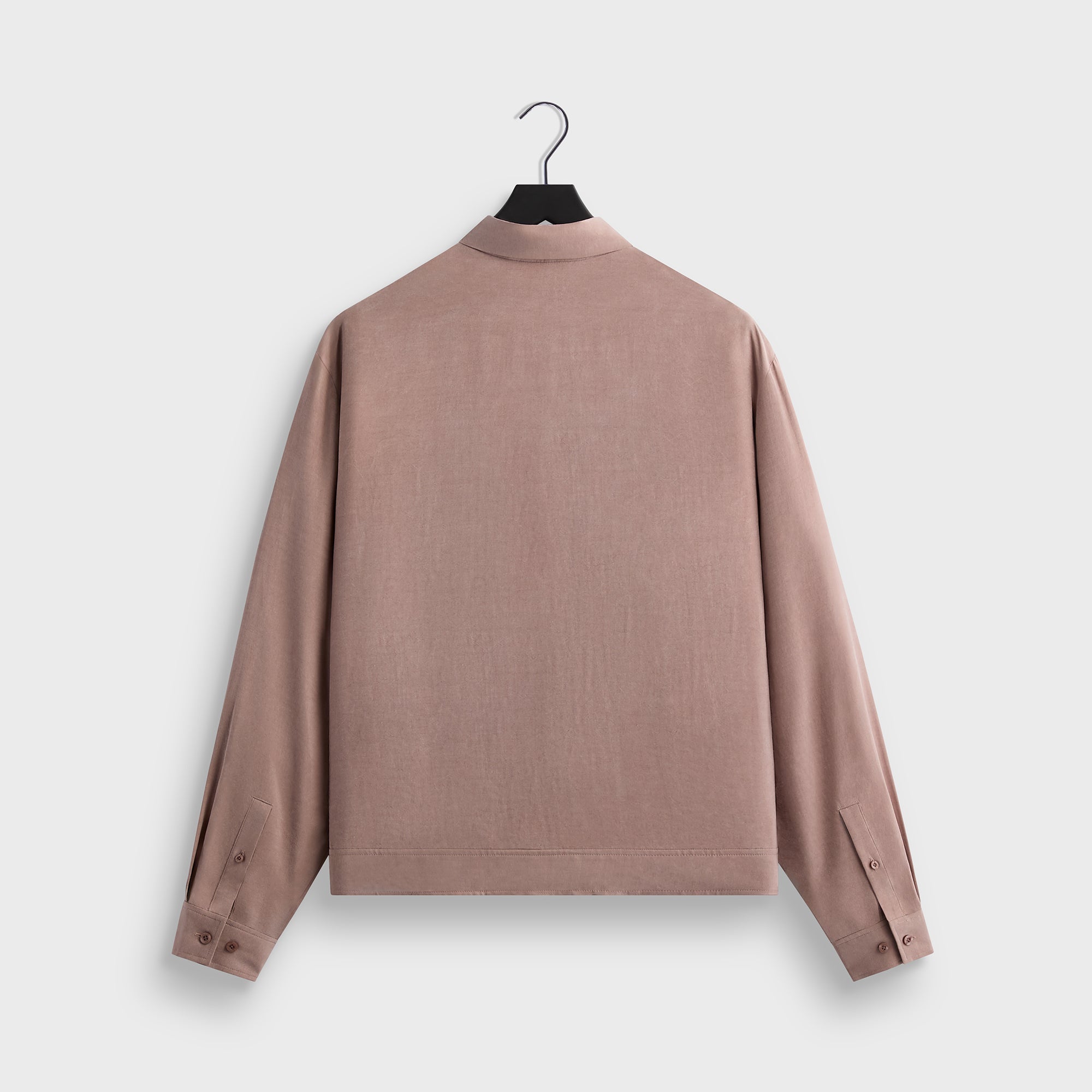 Kith Cupro Linen Connor Blouson Jacket - Dusty Mauve – Kith UK