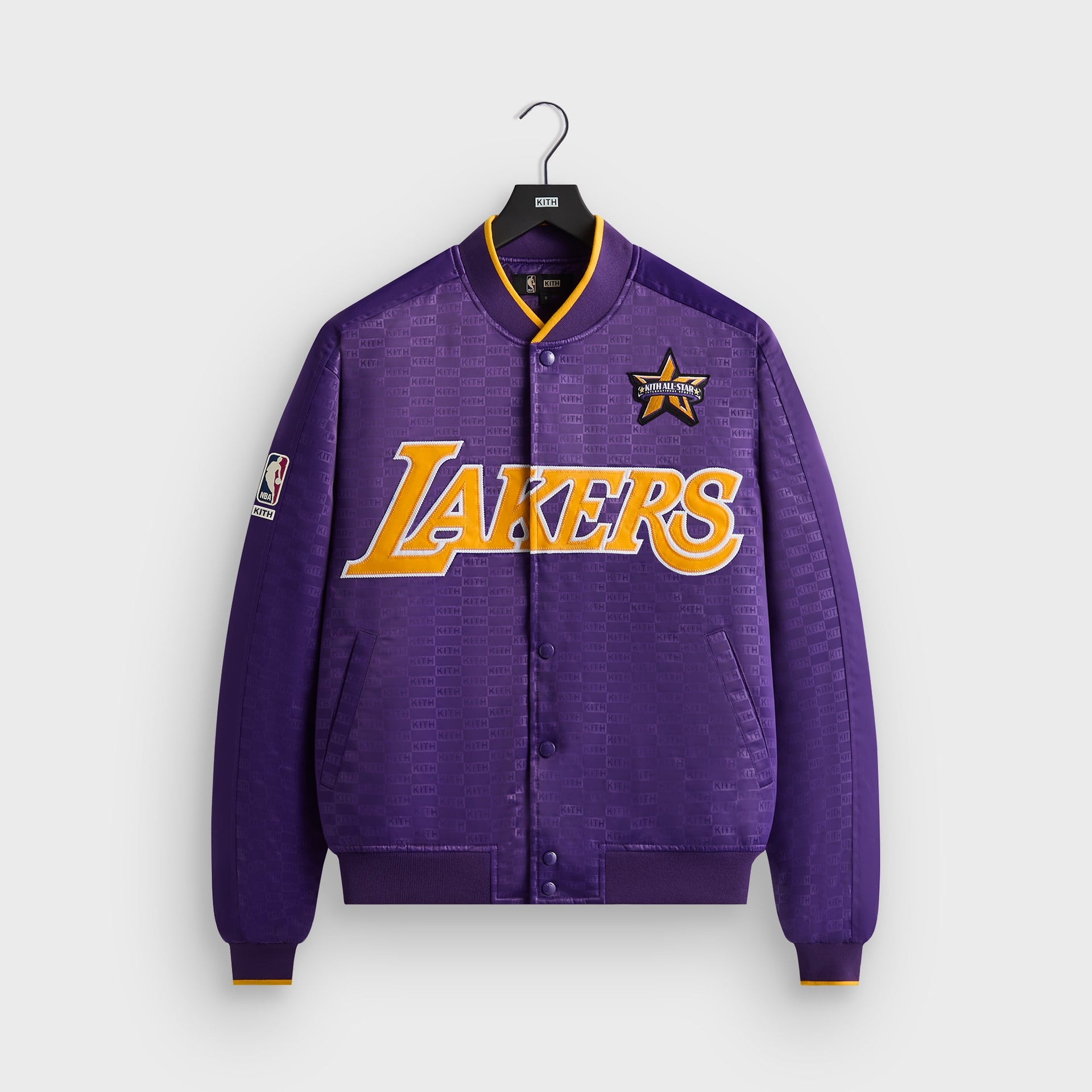Kith for NBA All-Star Los Angeles Lakers Bomber Jacket - Noble