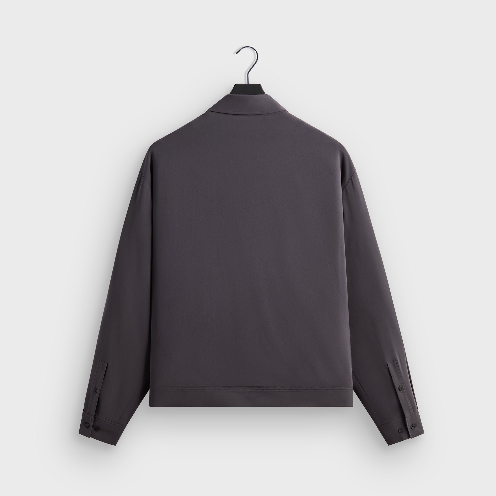 Kith Double Crepe Connor Blouson Jacket - Phantom Grey – Kith UK