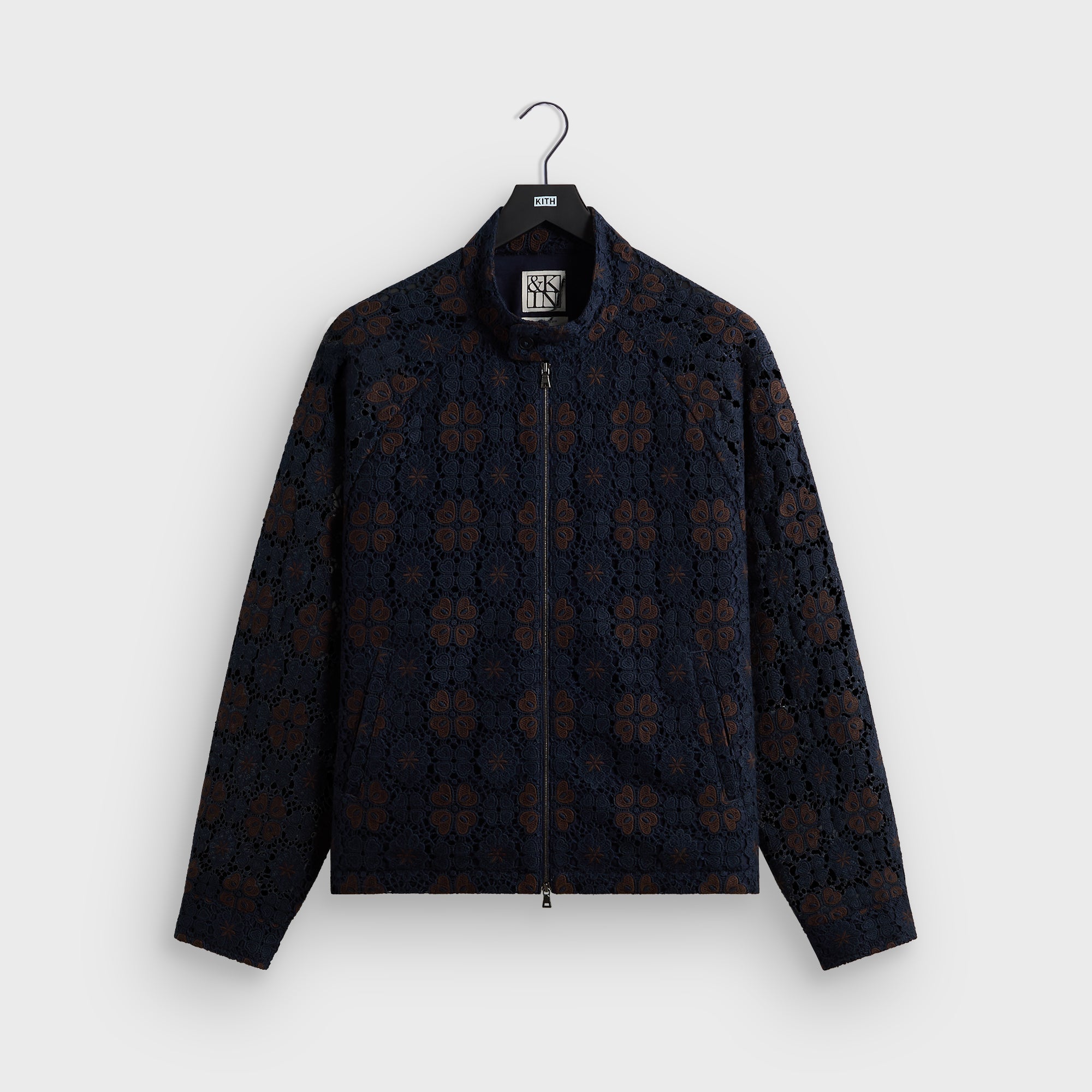 &Kin Retro Floral Lace Eddy Jacket - Cosmos – Kith UK