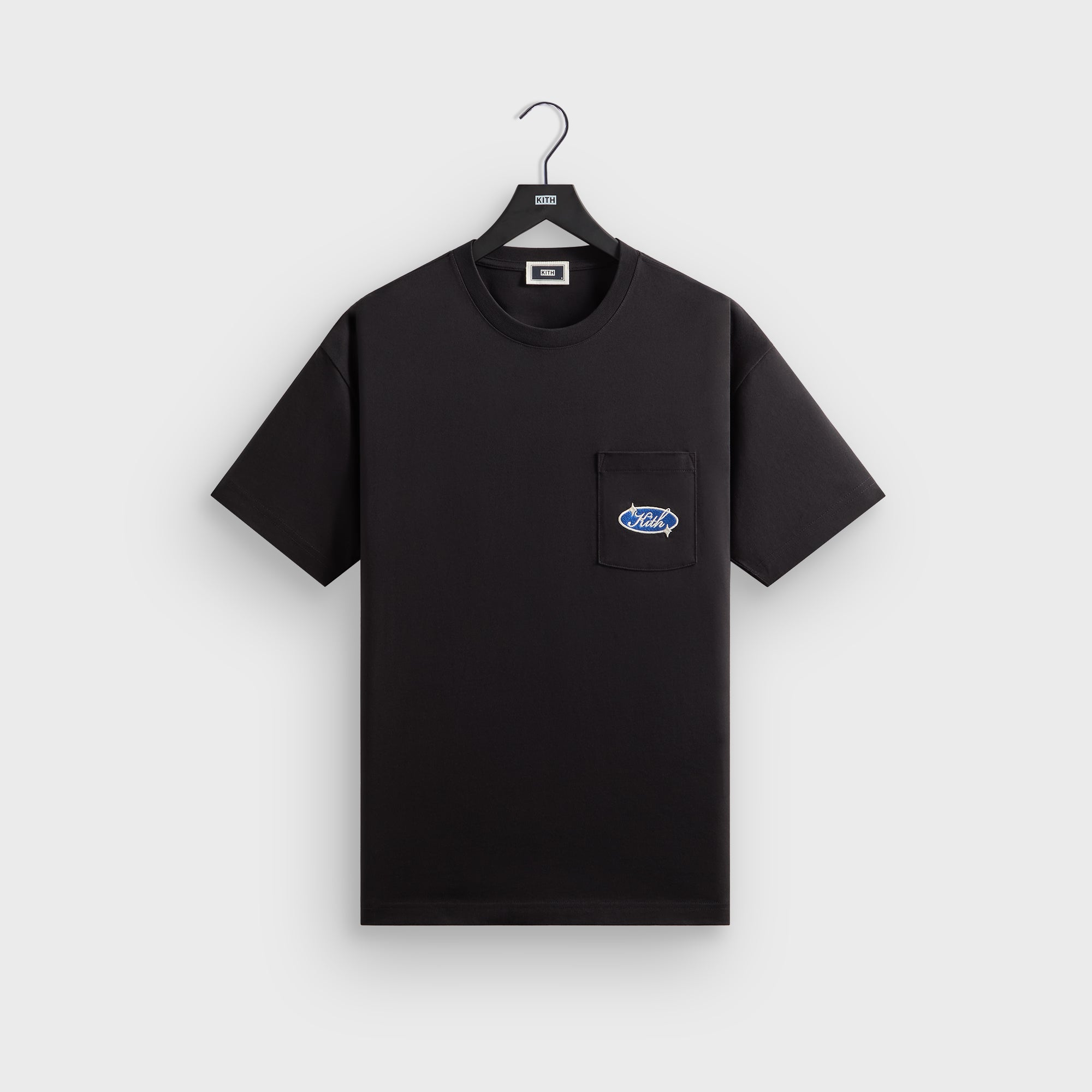 Kith Freeway Logo Pocket Tee - Black – Kith UK