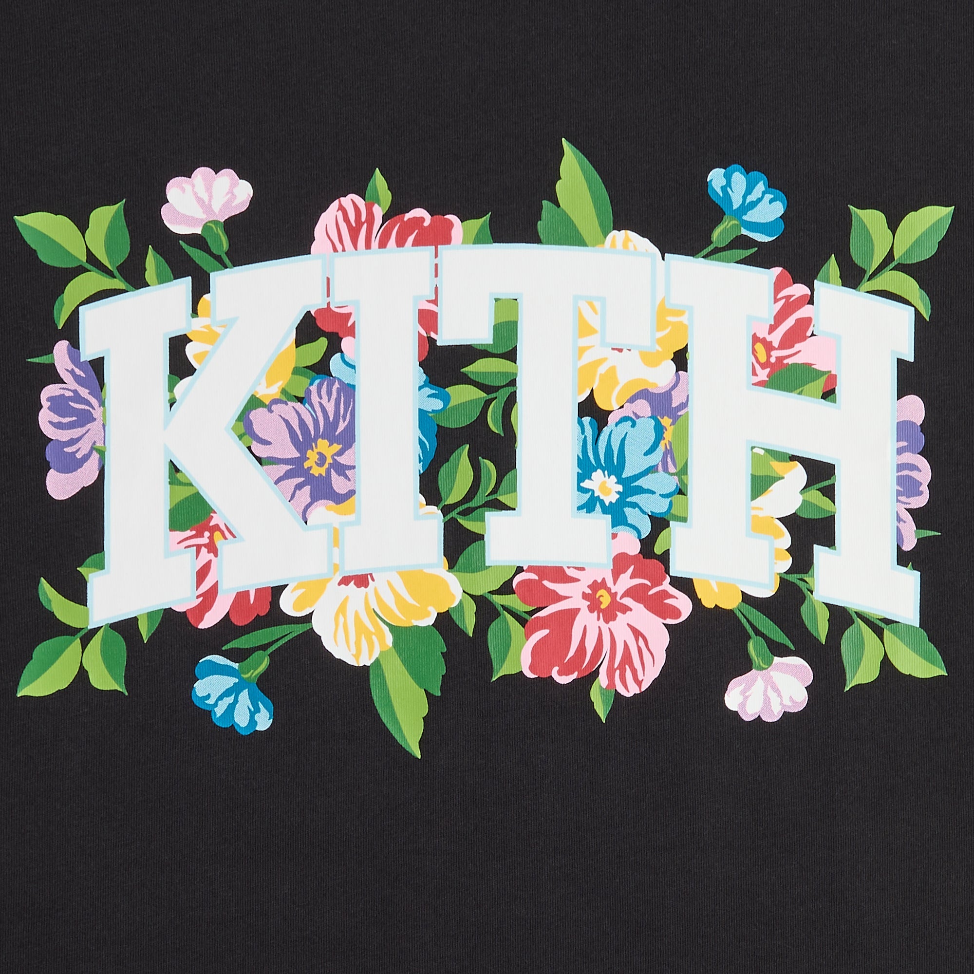 Kith Floral Arch Tee - Black – Kith UK